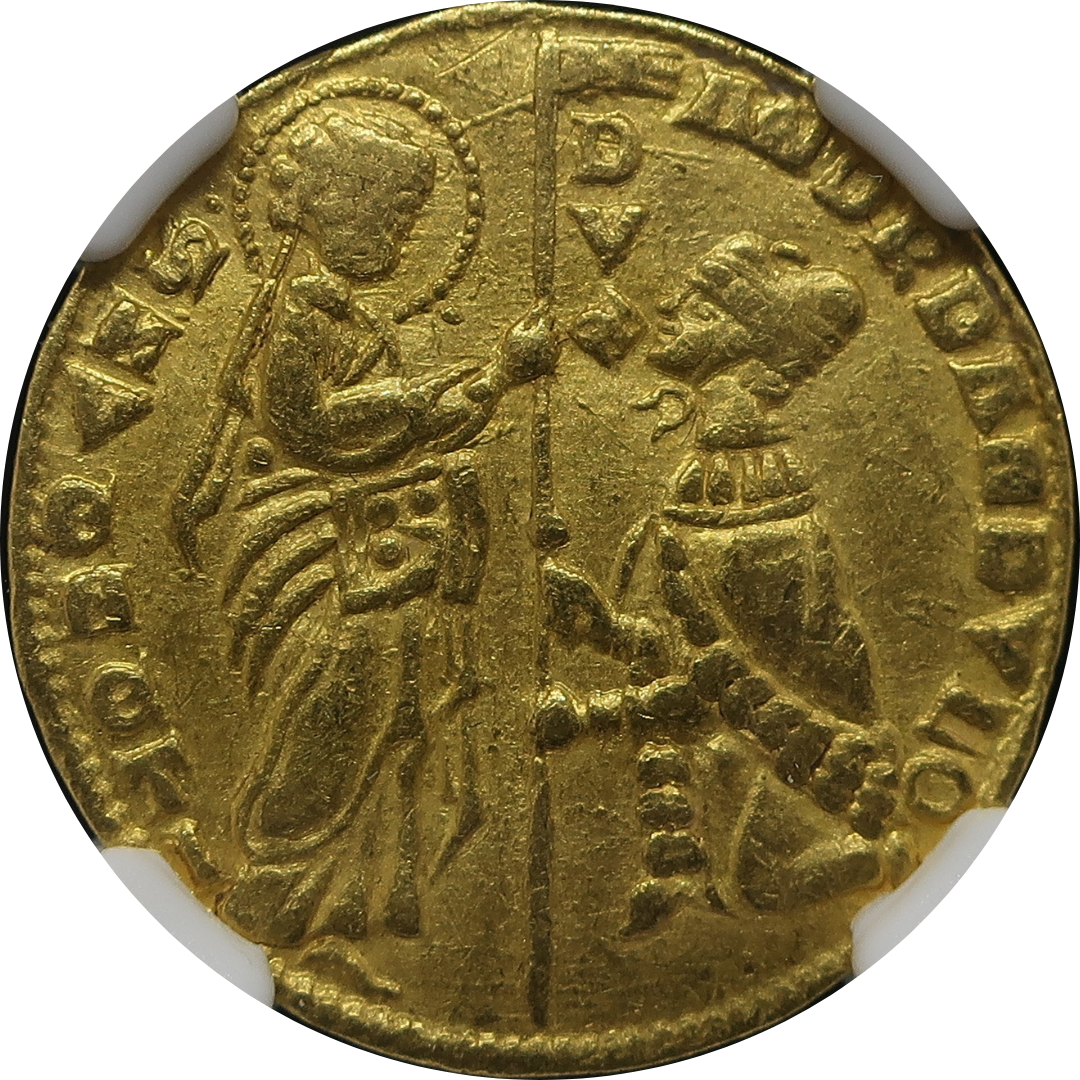 1343-54 イタリア ヴェネツィア ダカット金貨 アンドレア・ダンドロ