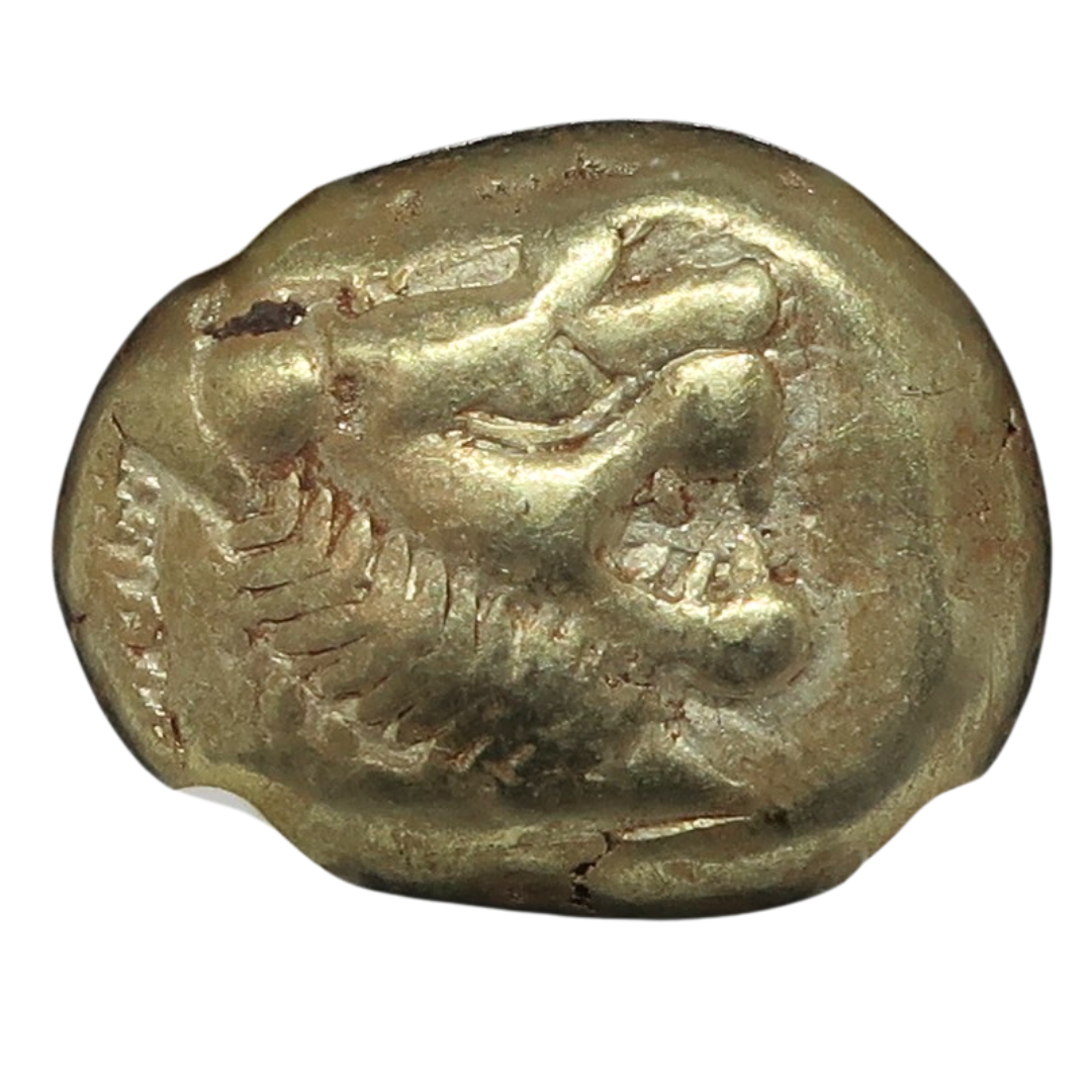 世界最古】610-546BC リディア帝国 1/3スタテル金貨 エレクトラム XF 5 世界最古】610-546BC リディア帝国 1/3スタテル金貨 エレクトラム XF 5