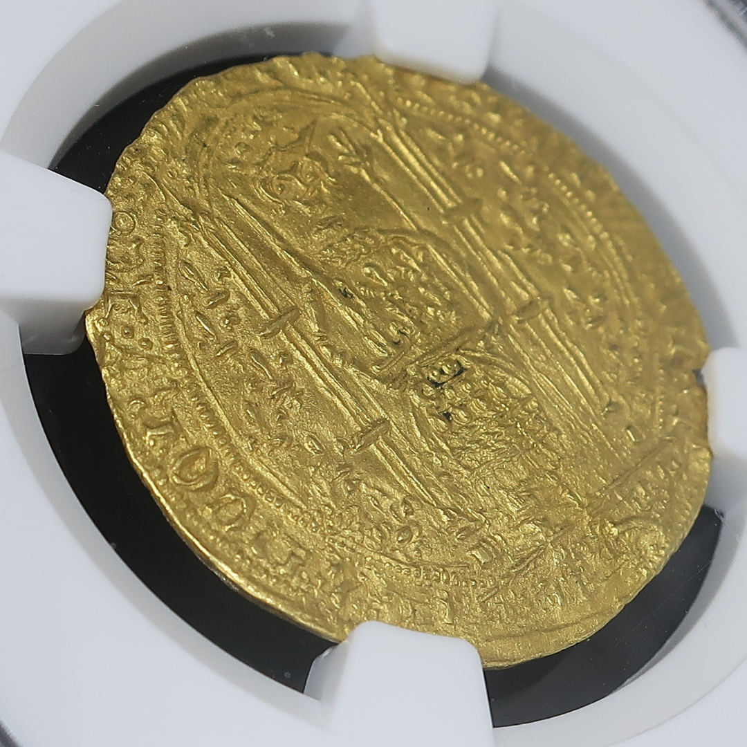 1364-1380 フランス フランカピエ金貨 MS63 NGC シャルル5世 image6