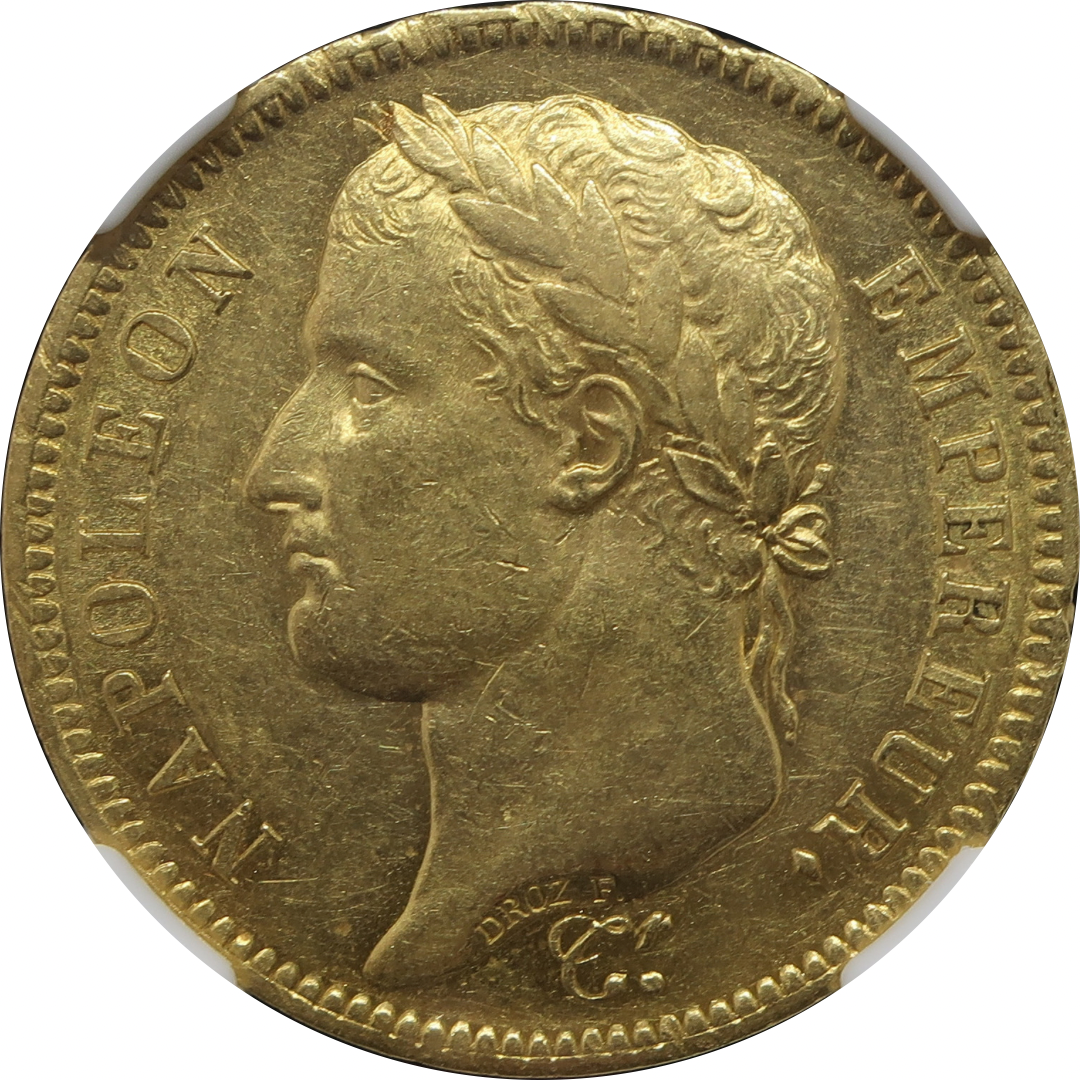 1812A フランス 40フラン金貨 皇帝ナポレオン1世 AU58 NGC – CoinBlessing 1812A フランス 40フラン金貨 皇帝ナポレオン1世 AU58 NGC – CoinBlessing