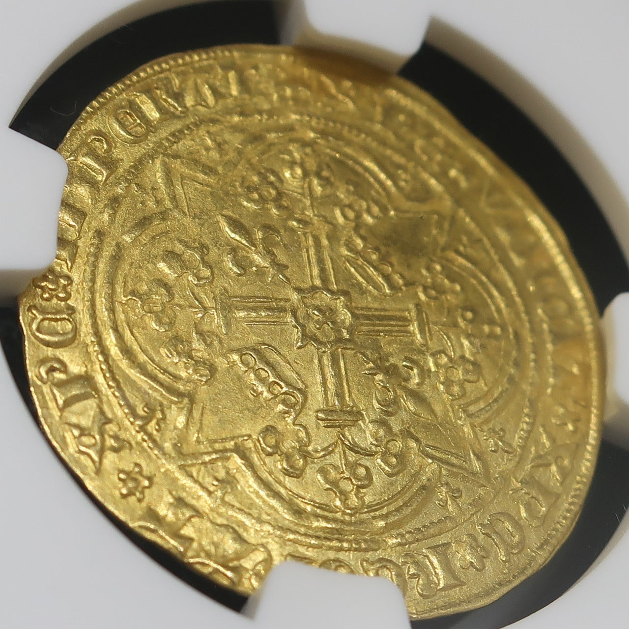 【賢明王】1364-1380 フランス フランカ・ピエ金貨 MS63 NGC シャルル5世 百年戦争 - CoinBlessing(コインブレッシング)