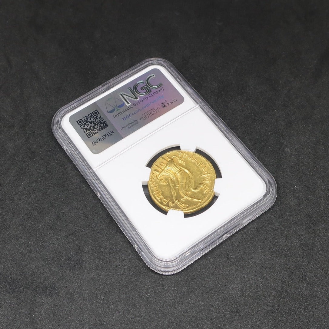 270/68BC プトレマイオス朝 オクタドラクマ金貨 アルシノエ2世 ChAU NGC - CoinBlessing(コインブレッシング)