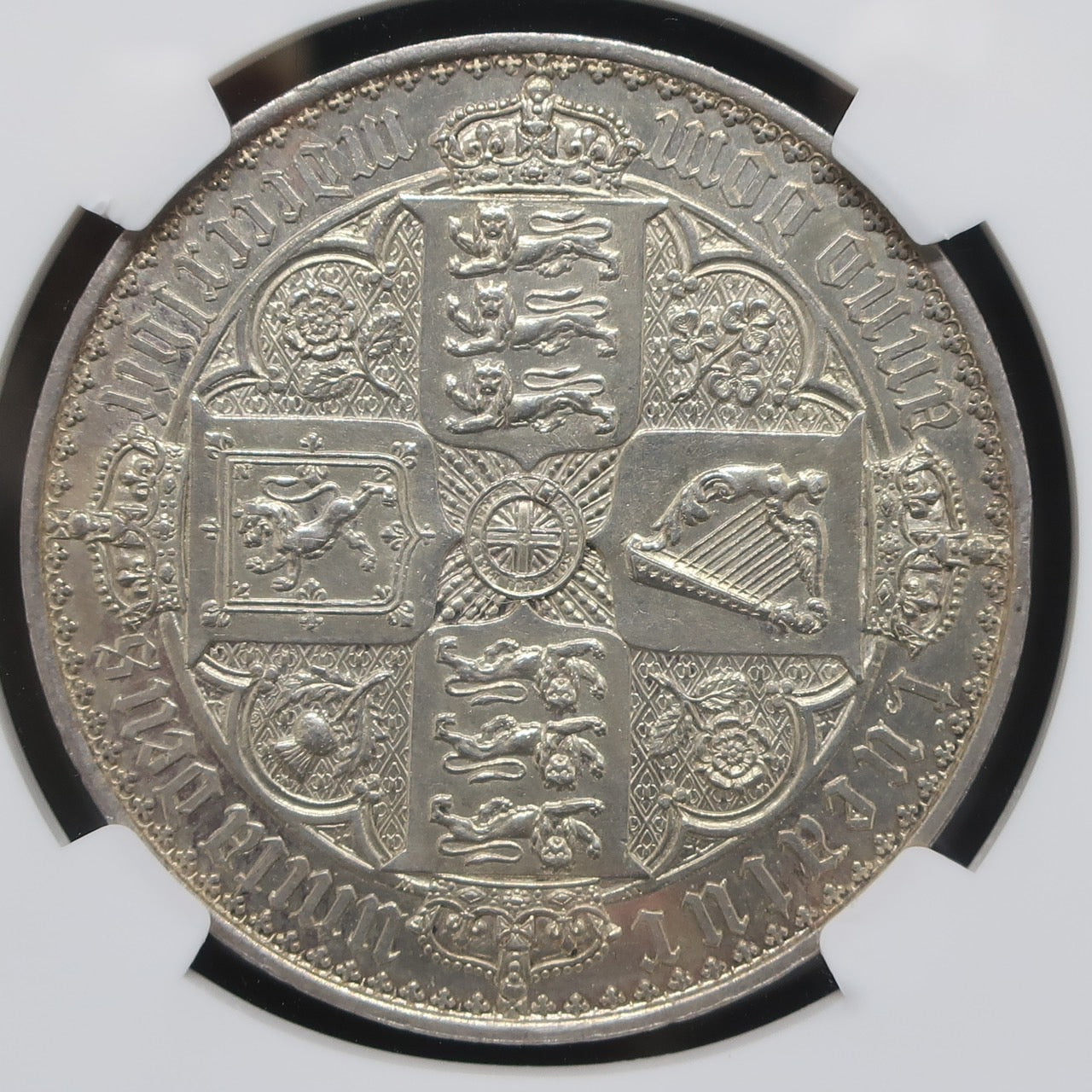 1847 イギリス ゴシッククラウン銀貨 ヴィクトリア女王 アンデシモ PF61 NGC - CoinBlessing(コインブレッシング)
