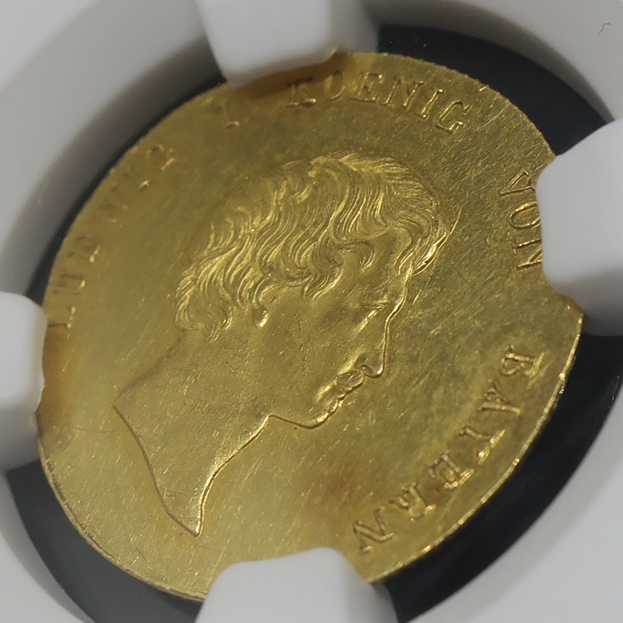 【最高鑑定1枚】1830 ドイツ バイエルン ダカット金貨 ルートヴィヒ1世 都市景観 ライン川 MS62 NGC - CoinBlessing(コインブレッシング)