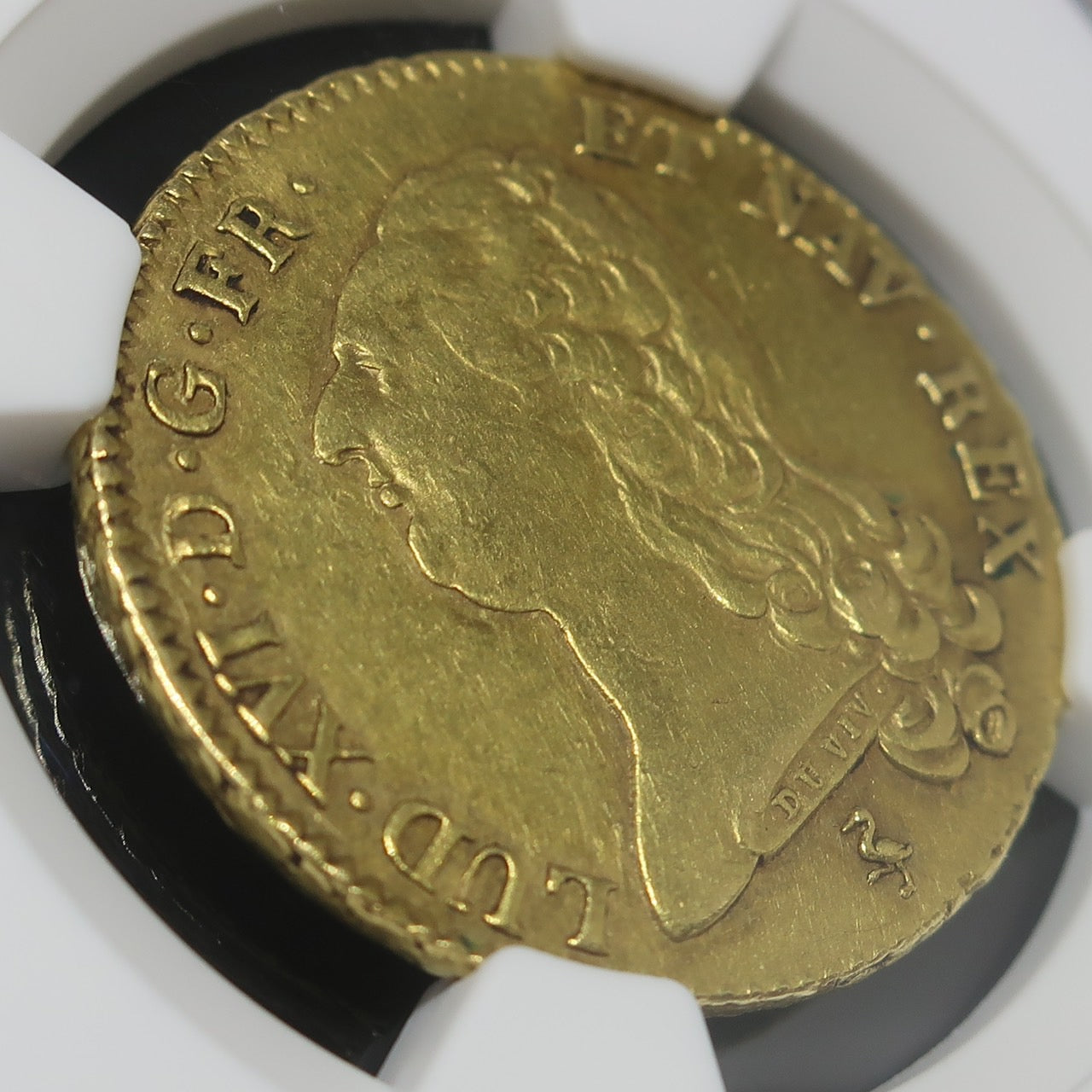 1786A フランス 2ルイドール 金貨 AU Details NGC