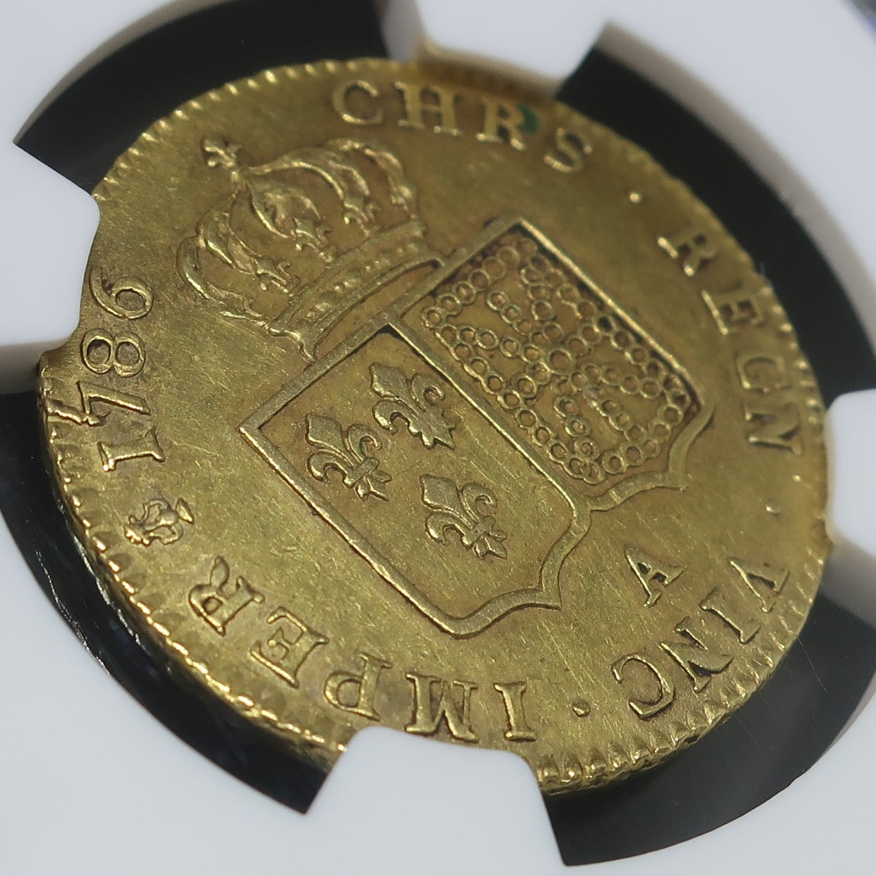 1786A フランス 2ルイドール 金貨 AU Details NGC