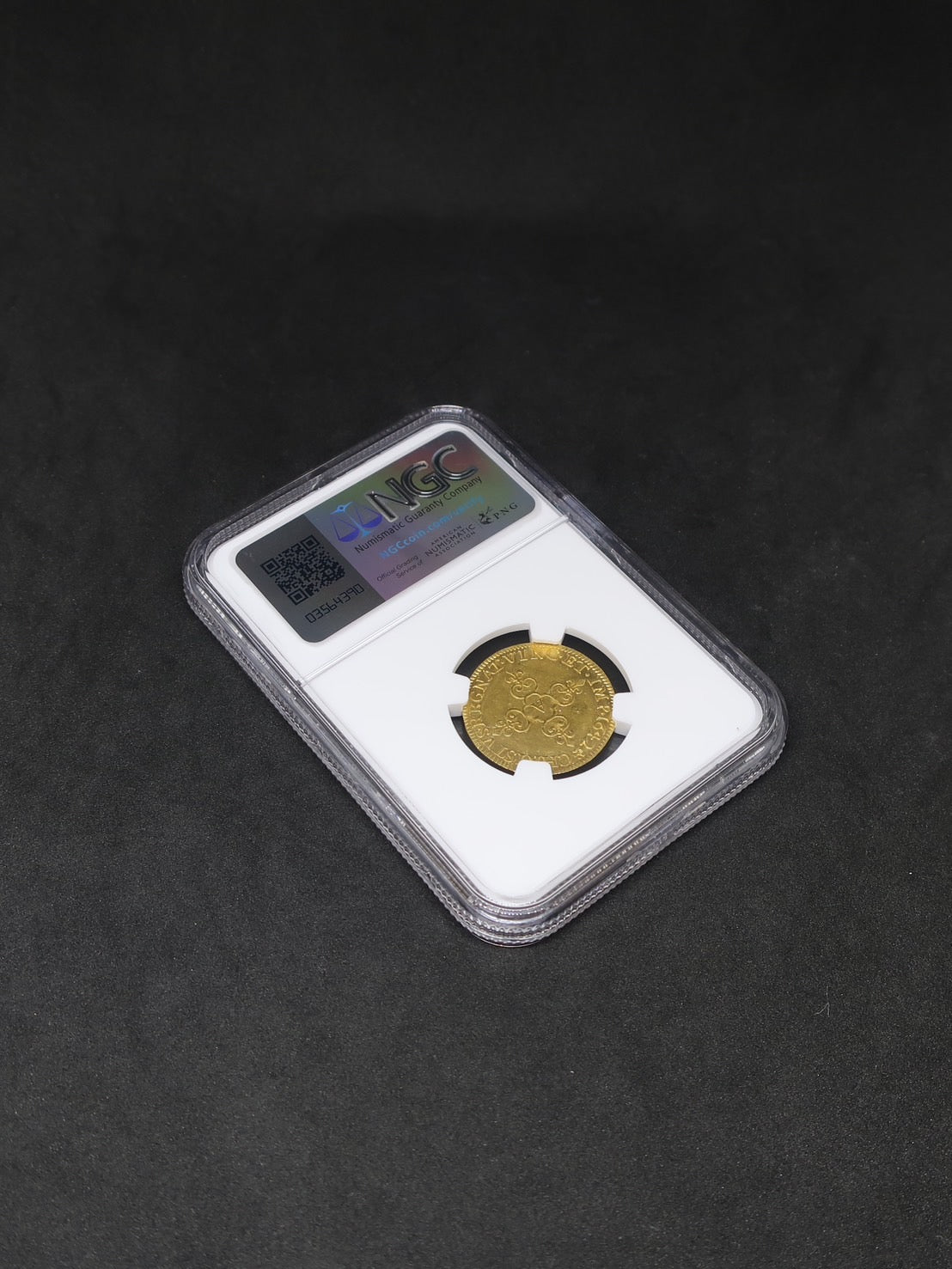 1642A フランス エキュドール金貨 ルイ13世 MS61 NGC