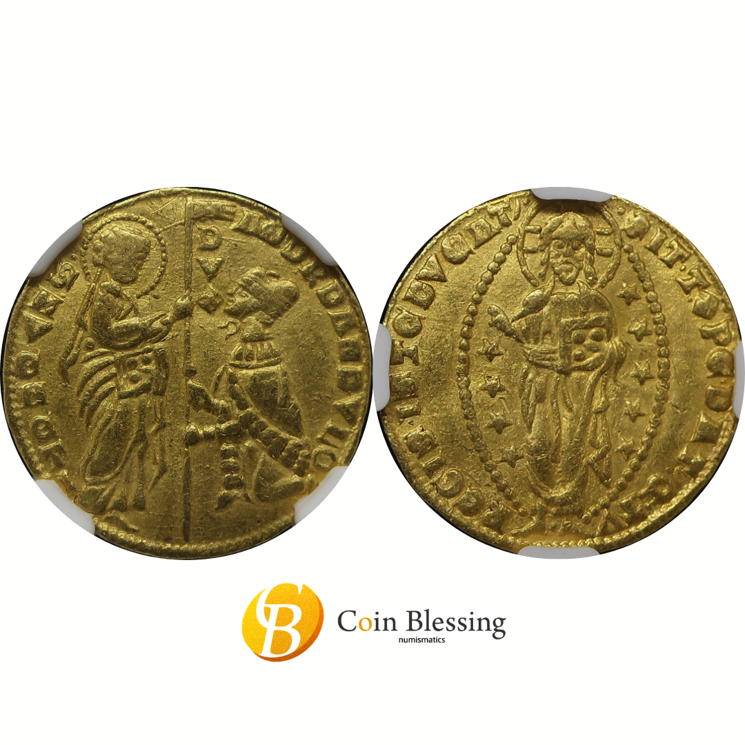 ヴェネツィア ドゥカート金貨 表裏 Coin Blessing