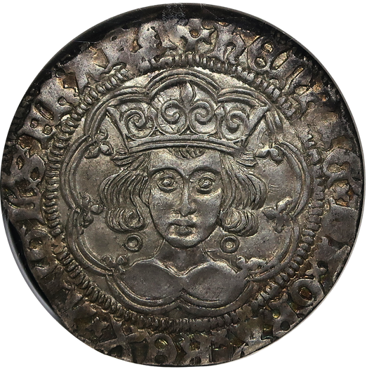 1422-1427 イギリス 4ペンス グロート銀貨 ヘンリー6世 MS63 NGC - CoinBlessing(コインブレッシング)