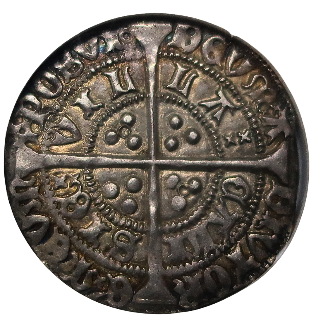 1422-1427 イギリス 4ペンス グロート銀貨 ヘンリー6世 MS63 NGC - CoinBlessing(コインブレッシング)