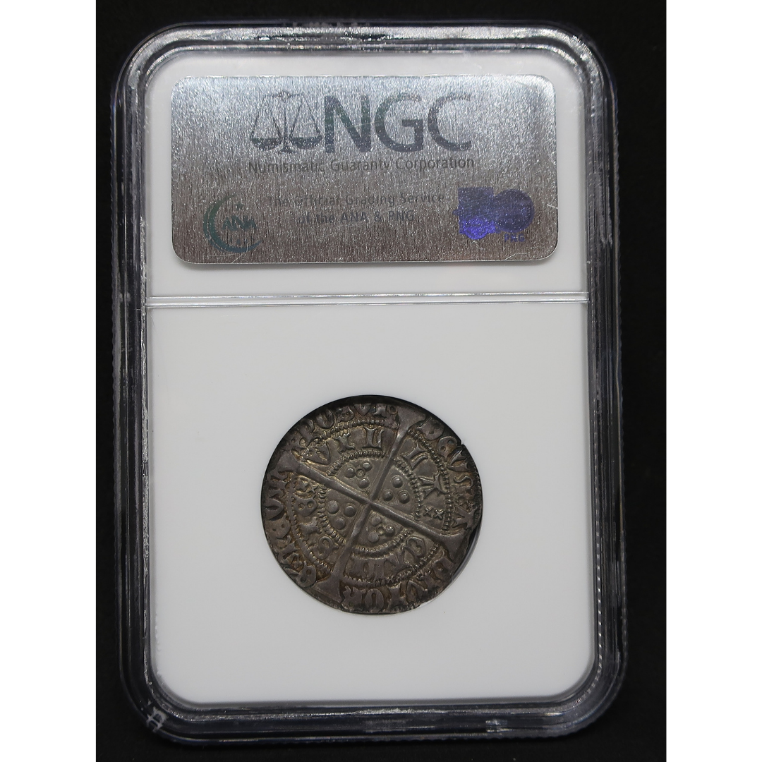 1422-1427 イギリス 4ペンス グロート銀貨 ヘンリー6世 MS63 NGC - CoinBlessing(コインブレッシング)