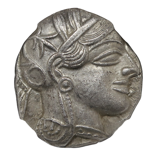 440-404 BC 古代ギリシャ アッティカ アテネ テトラドラクマ銀貨 image1