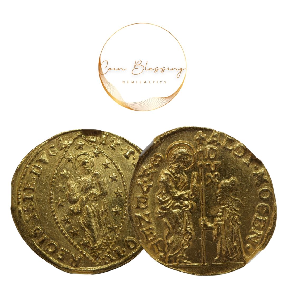 1763‐78 イタリア ゼッキーノ金貨 アルヴィーゼ・モッチェニーゴ MS64 NGC – CoinBlessing(コインブレッシング)