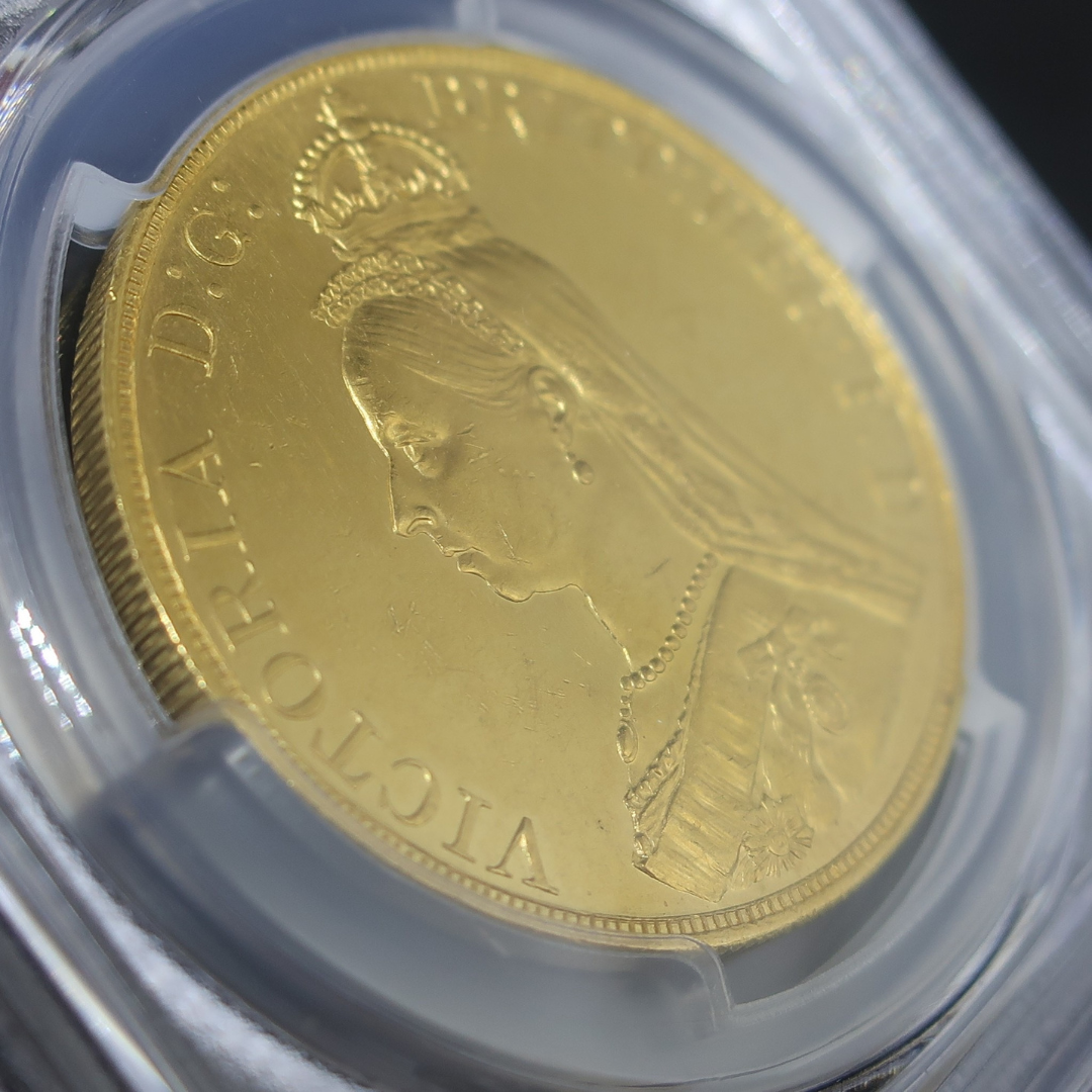 単年度発行】1887 イギリス 5ポンド金貨 ヴィクトリア女王 ジュビリー 単年度発行】1887 イギリス 5ポンド金貨 ヴィクトリア女王 ジュビリー