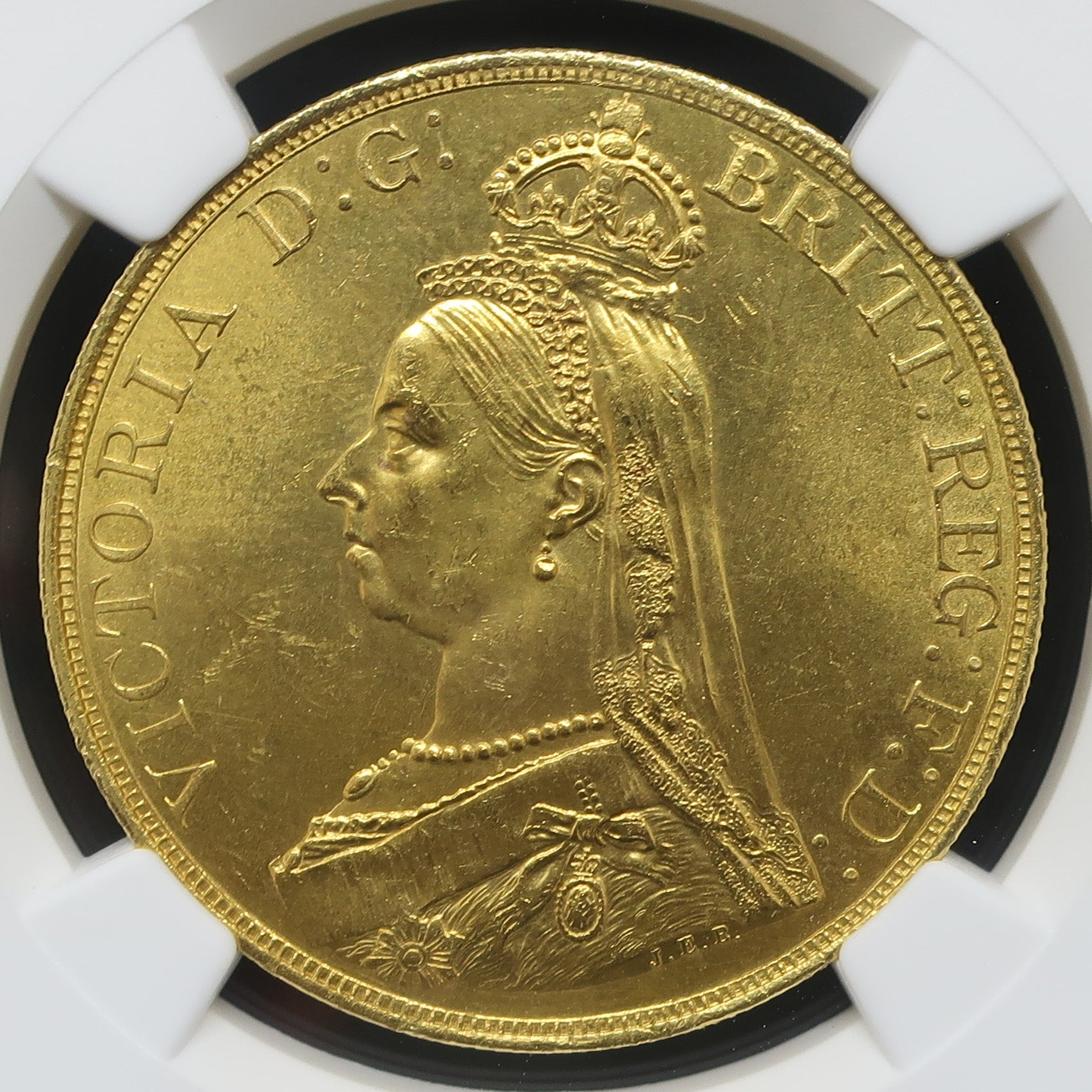 1887 イギリス 5ポンド金貨 ジュビリーヘッド MS63 NGC – CoinBlessing(コインブレッシング)