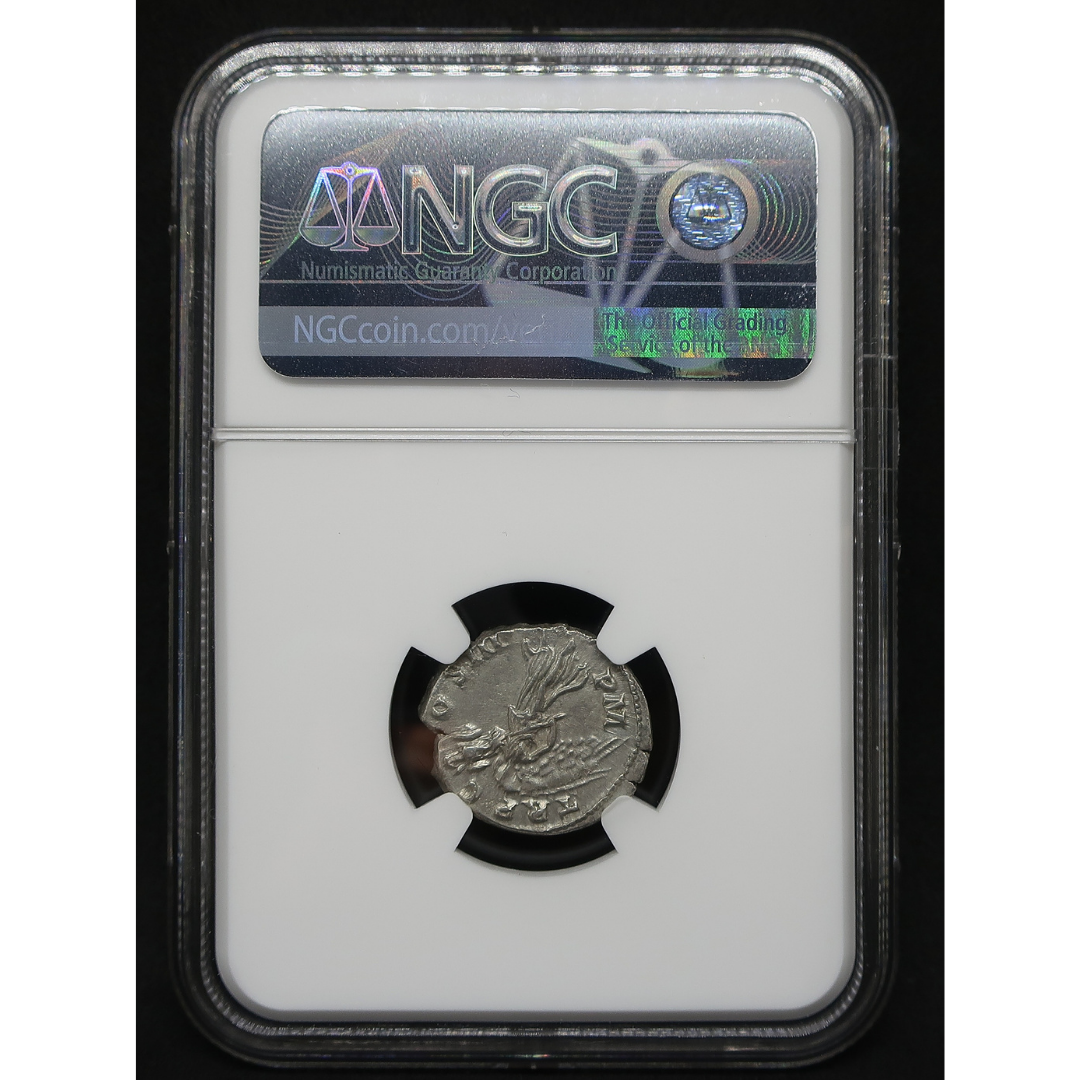 117-138 ローマ帝国 デナリウス銀貨 ハドリアヌス ChXF 4/5-4/5 NGC鑑定済み image5