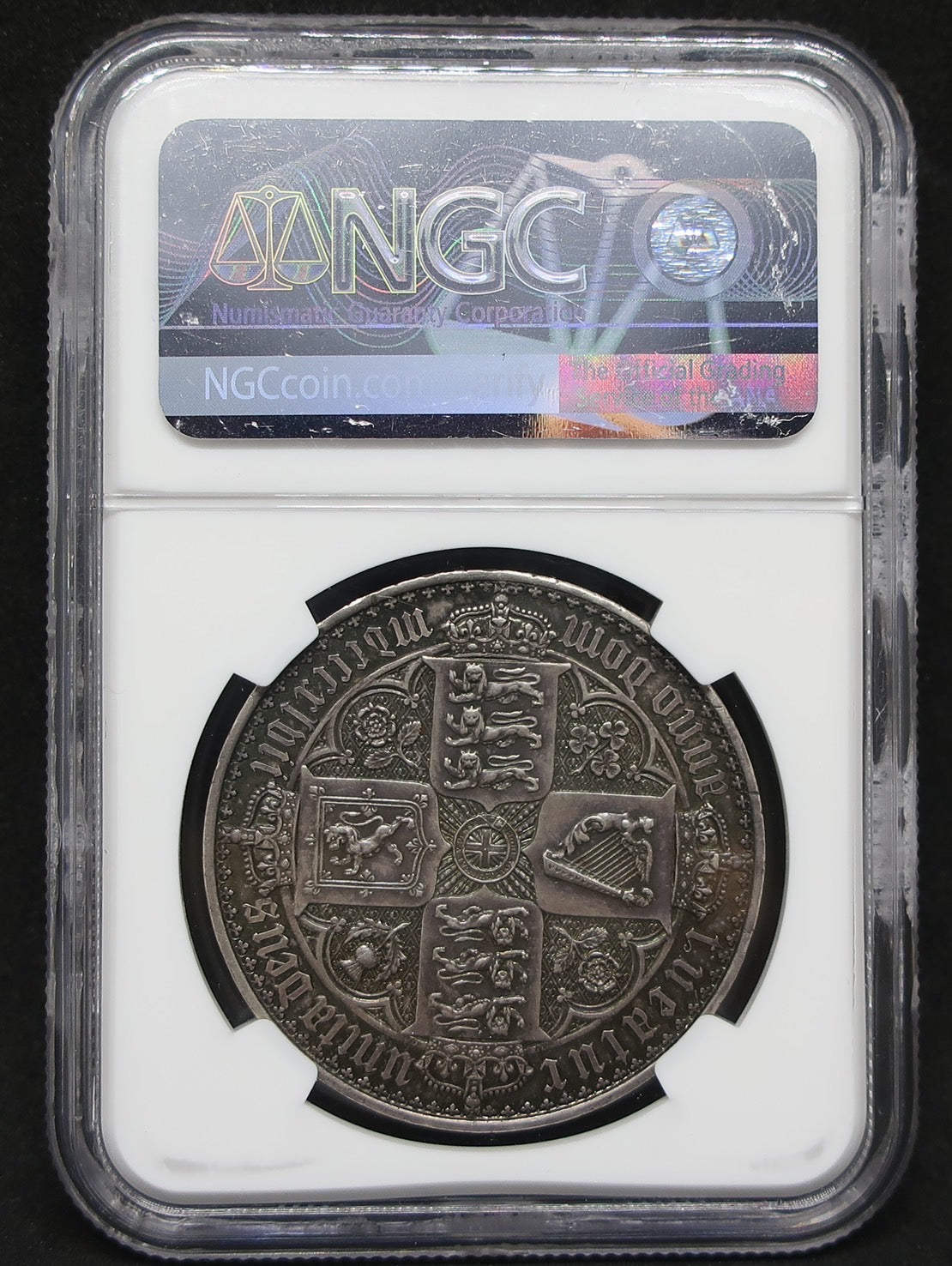 1847 イギリス ゴシッククラウン銀貨 ヴィクトリア女王 アンデシモ PF60 NGC – CoinBlessing(コインブレッシング)