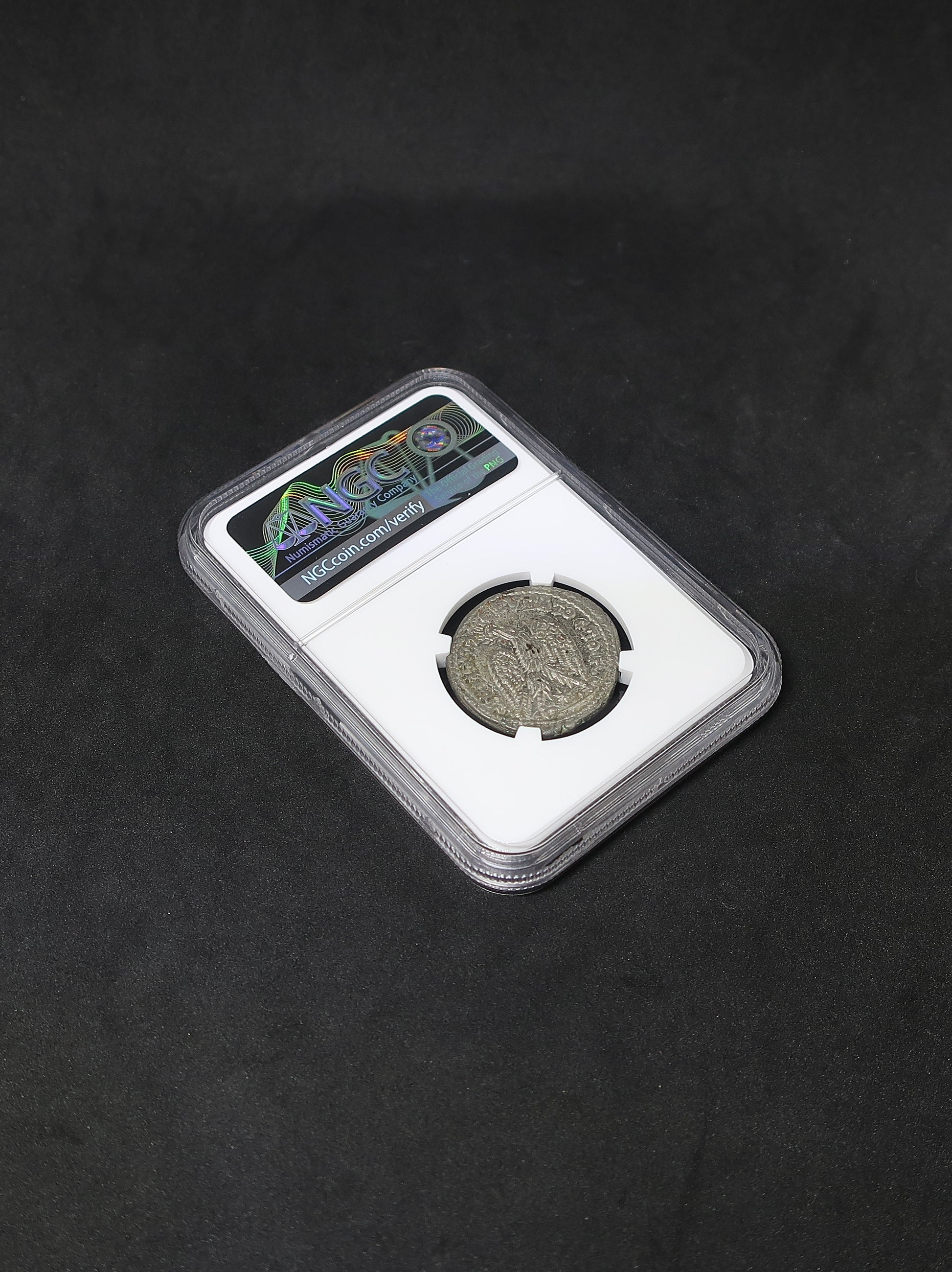 AD 198-217 シリア ラオディキア テトラドラクマ カラカラ帝 ChAU5/5-4/5 NGC鑑定済み image9