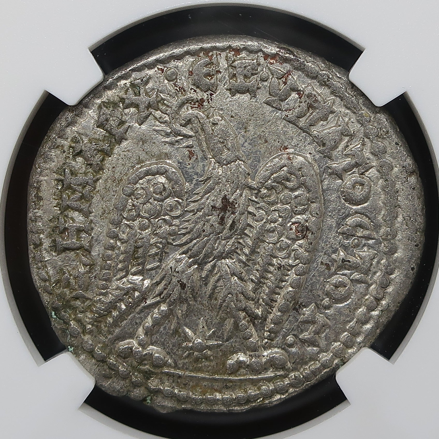 AD 198-217 シリア ラオディキア テトラドラクマ カラカラ帝 ChAU5/5-4/5 NGC鑑定済み image11