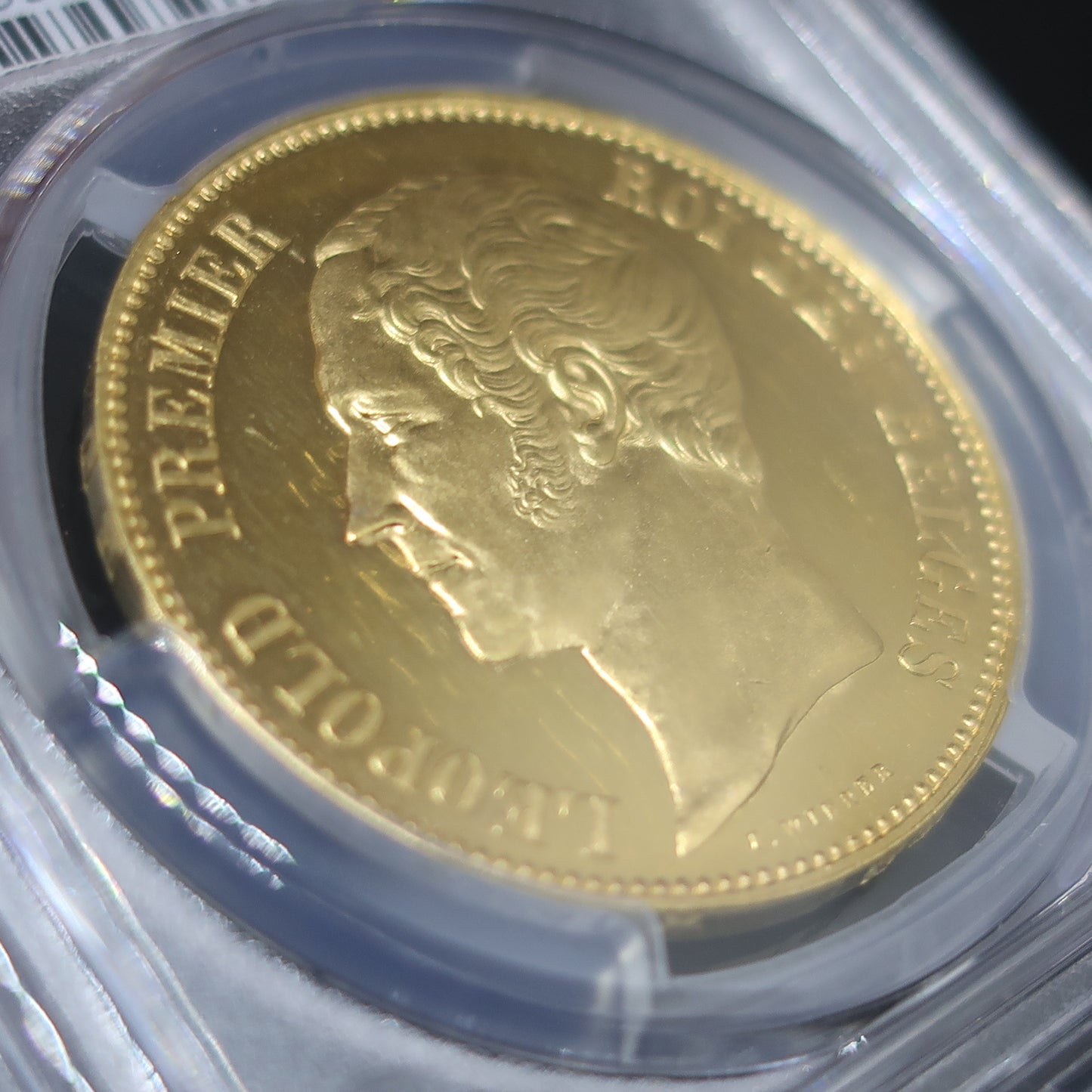 1853 ベルギー 100フラン金貨 レオポルド1世 皇太子ご成婚記念 PCGS PR62 DC DeepCameo - CoinBlessing