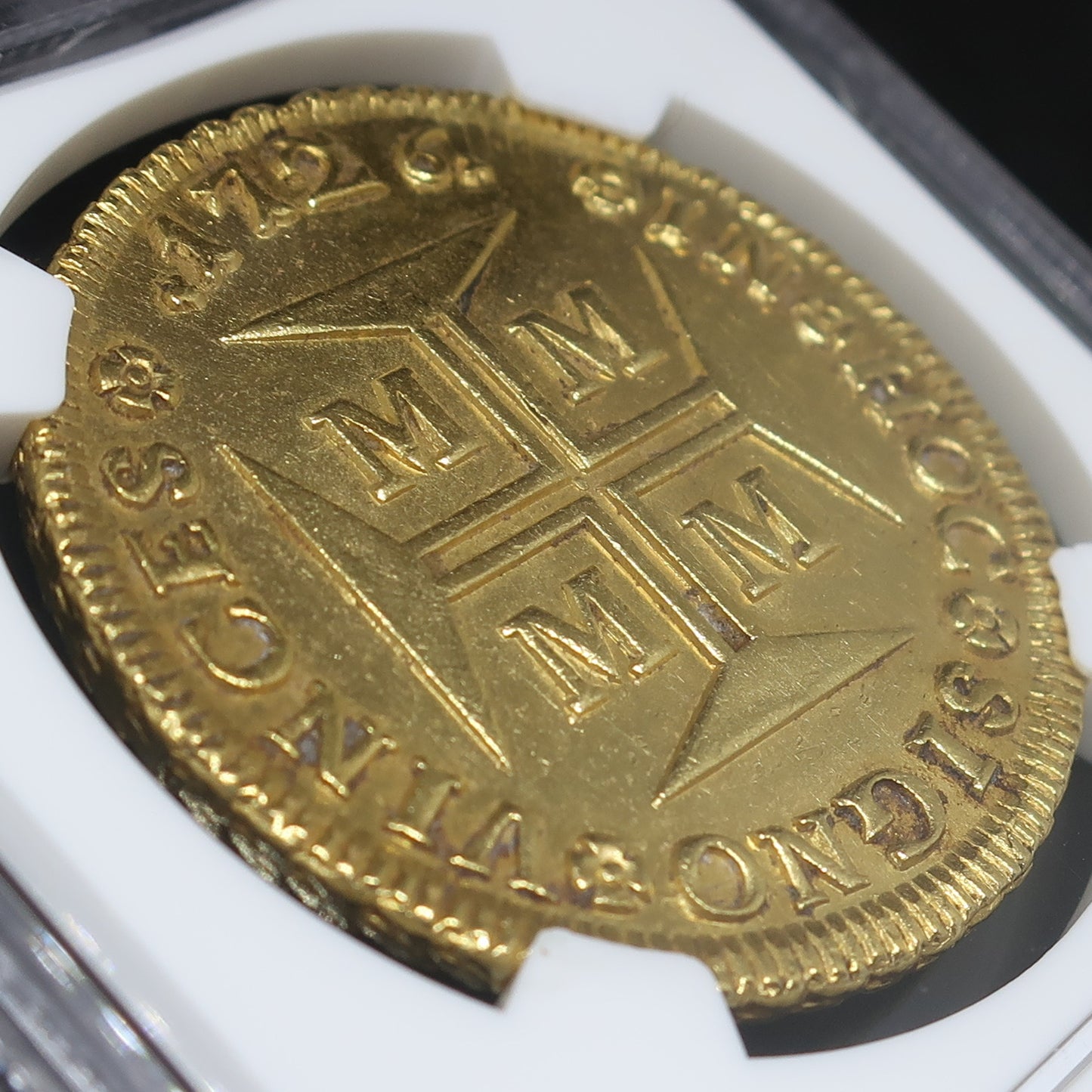 1726M ブラジル 20000レイス 超大型金貨 MS62 NGC - CoinBlessing(コインブレッシング)