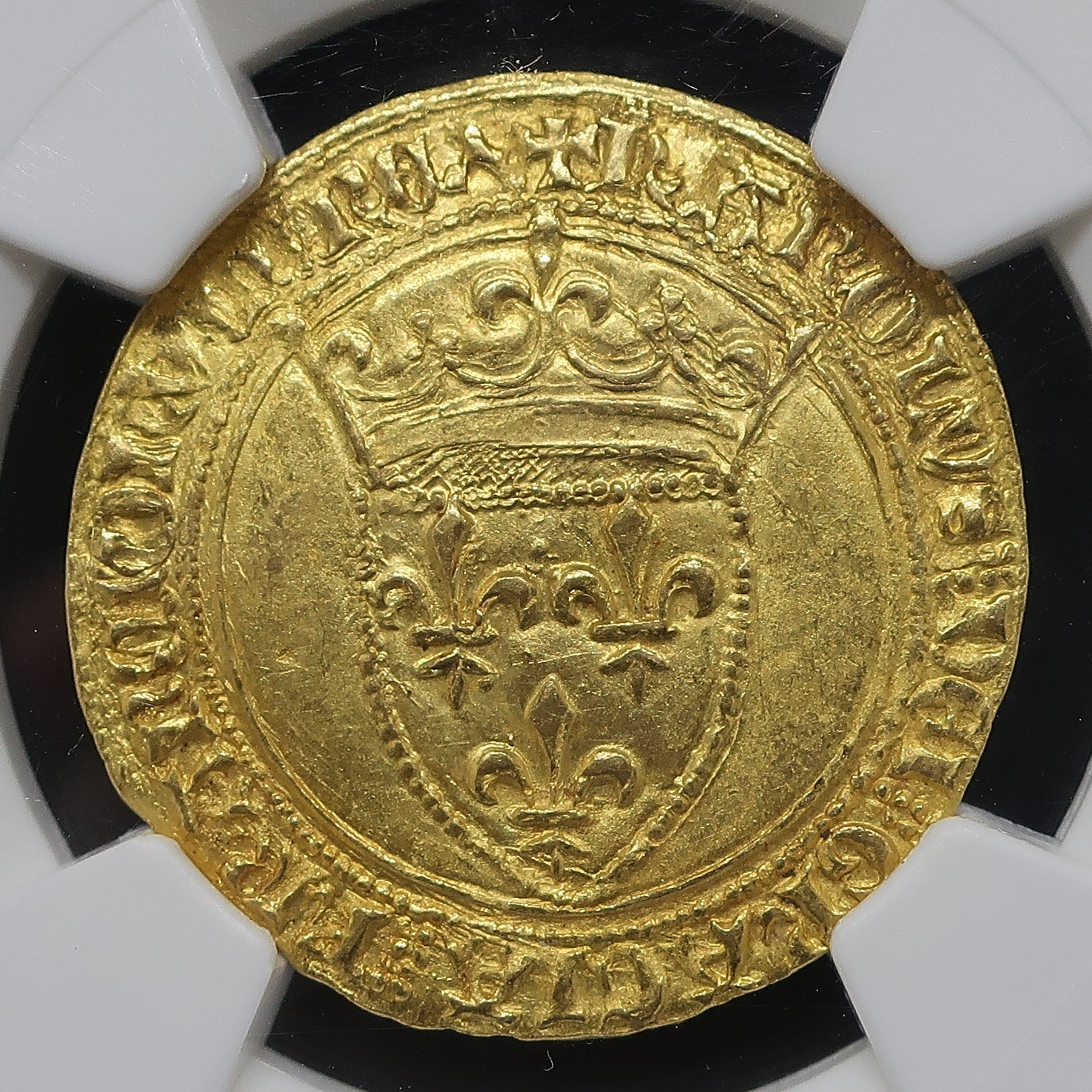 【シャルル6世】1380-1422 フランス エキュドール金貨 MS63 NGC鑑定済み - CoinBlessing(コインブレッシング)
