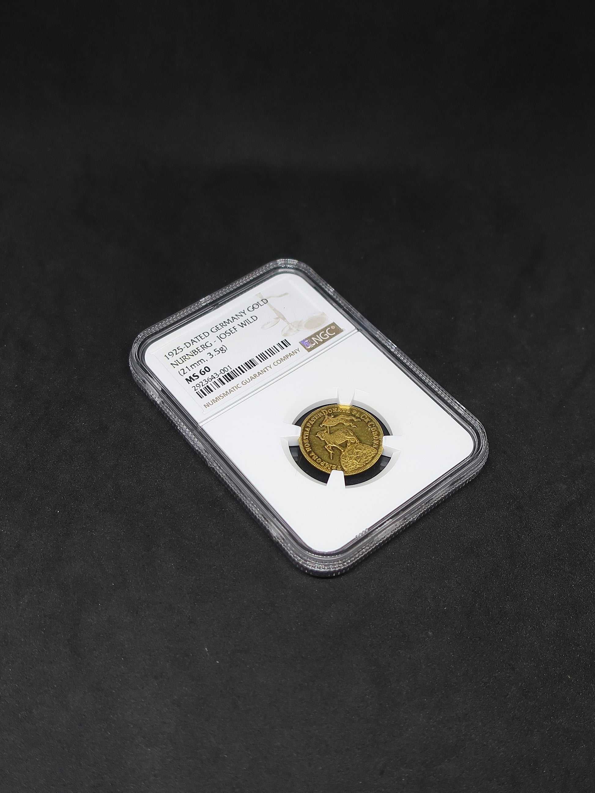 1925 ドイツ ニュルンベルク ダカット金貨 MS60 NGC ラムダカット金貨 - CoinBlessing(コインブレッシング)