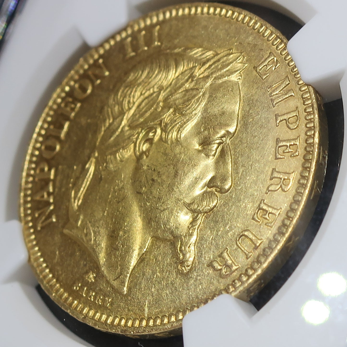 フランス 皇帝ナポレオン3世 1869A 100フラン金貨 MS62 NGC - CoinBlessing