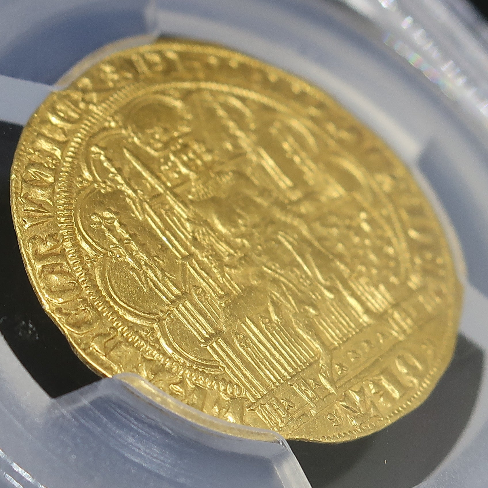 1328-50 フランス エキュドール金貨 フランカシェーズ MS62 PCGS鑑定済み image6