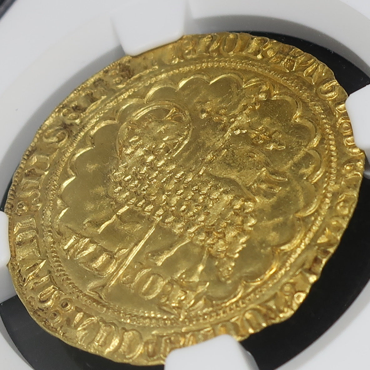 1346-1384 ベルギー ルイ・デ・マーレ ムートンドール金貨 神の子羊 MS63 NGC - CoinBlessing(コインブレッシング)