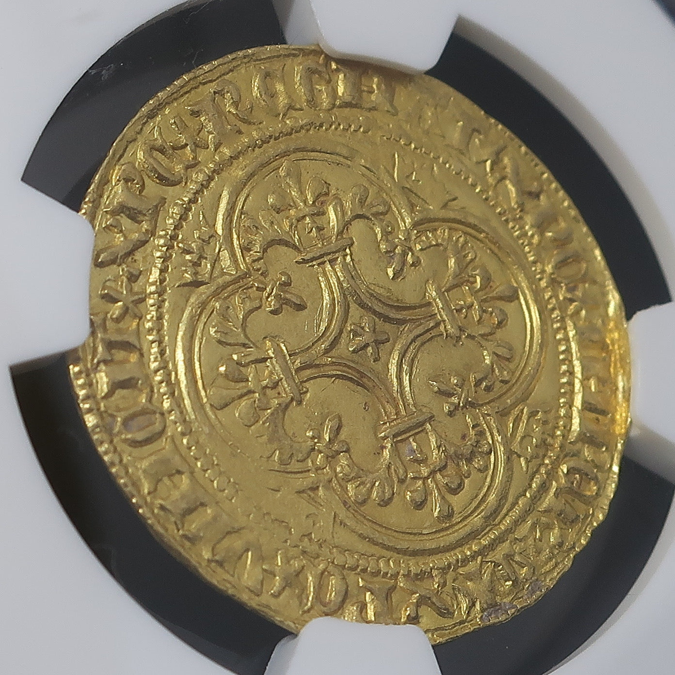 【シャルル6世】1380-1422 フランス エキュドール金貨 MS63 NGC鑑定済み - CoinBlessing(コインブレッシング)