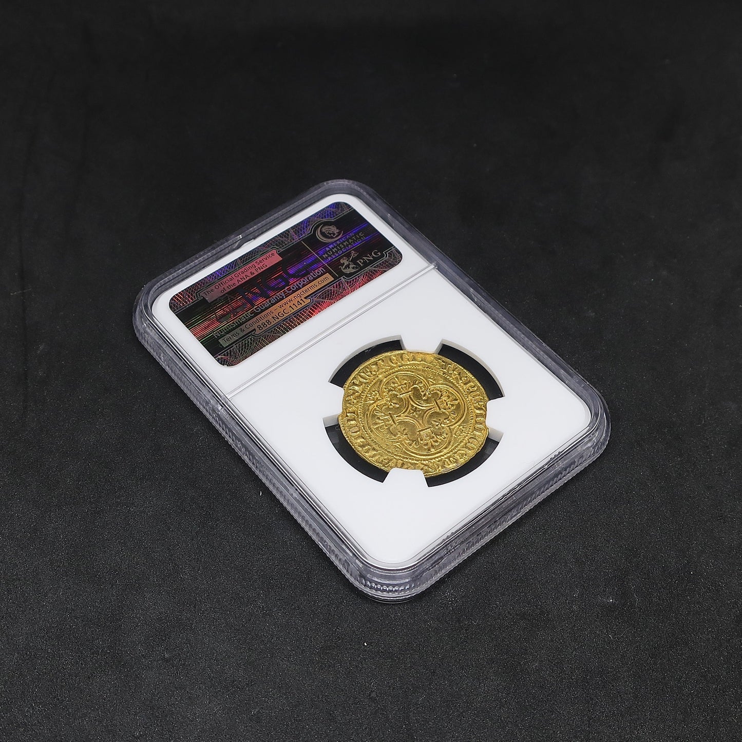 【シャルル6世】1380-1422 フランス エキュドール金貨 MS63 NGC鑑定済み - CoinBlessing(コインブレッシング)