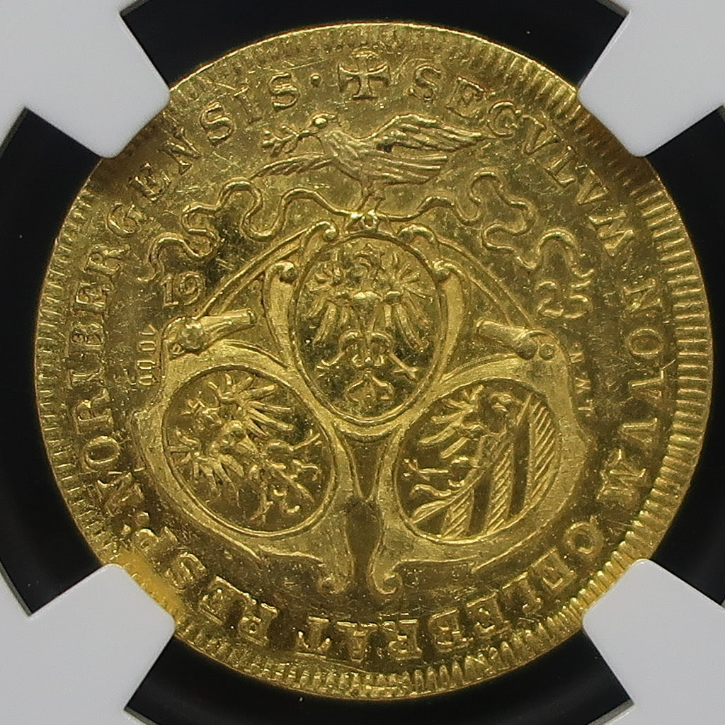 1925 ドイツ ニュルンベルク ダカット金貨 MS60 NGC ラムダカット金貨 - CoinBlessing(コインブレッシング)