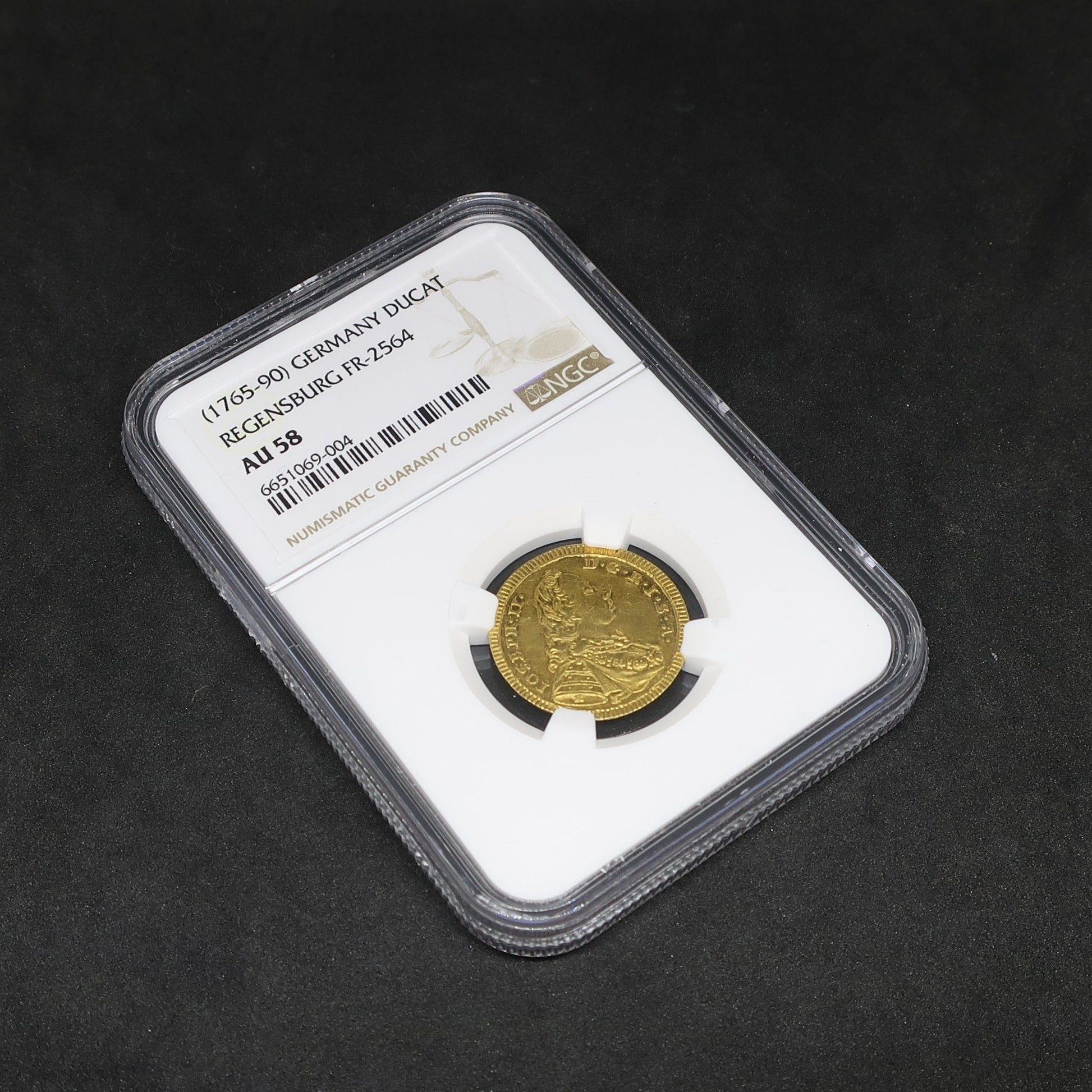 1765-90 ドイツ レーゲンスブルク ダカット金貨 都市景観 AU58 NGC - CoinBlessing(コインブレッシング)