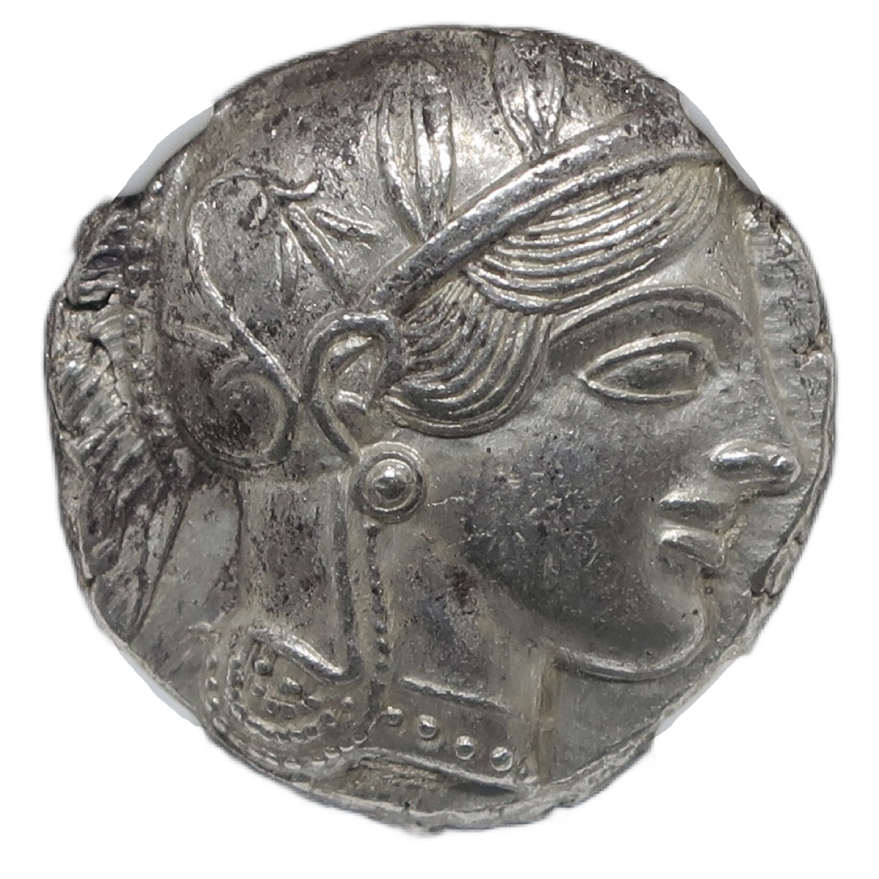 440-404 BC 古代ギリシャ アッティカ アテネ テトラドラクマ銀貨 MS5/5 440-404 BC 古代ギリシャ アッティカ アテネ テトラドラクマ銀貨 MS5/5