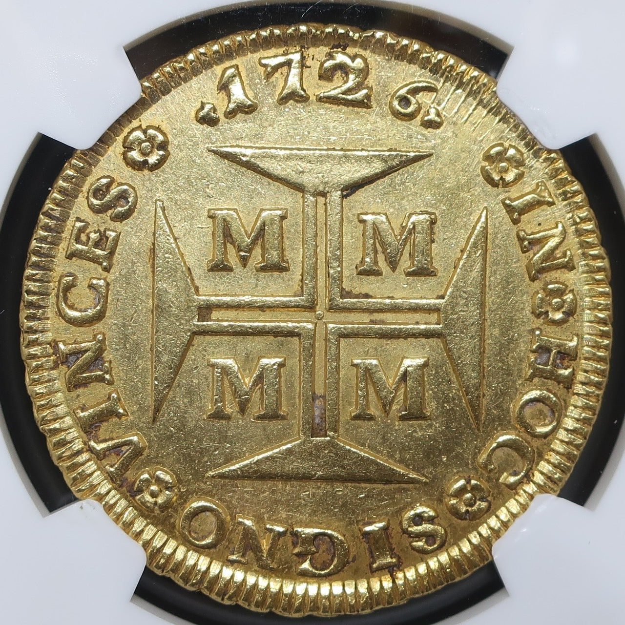 1726M ブラジル 20000レイス 超大型金貨 MS62 NGC - CoinBlessing(コインブレッシング)