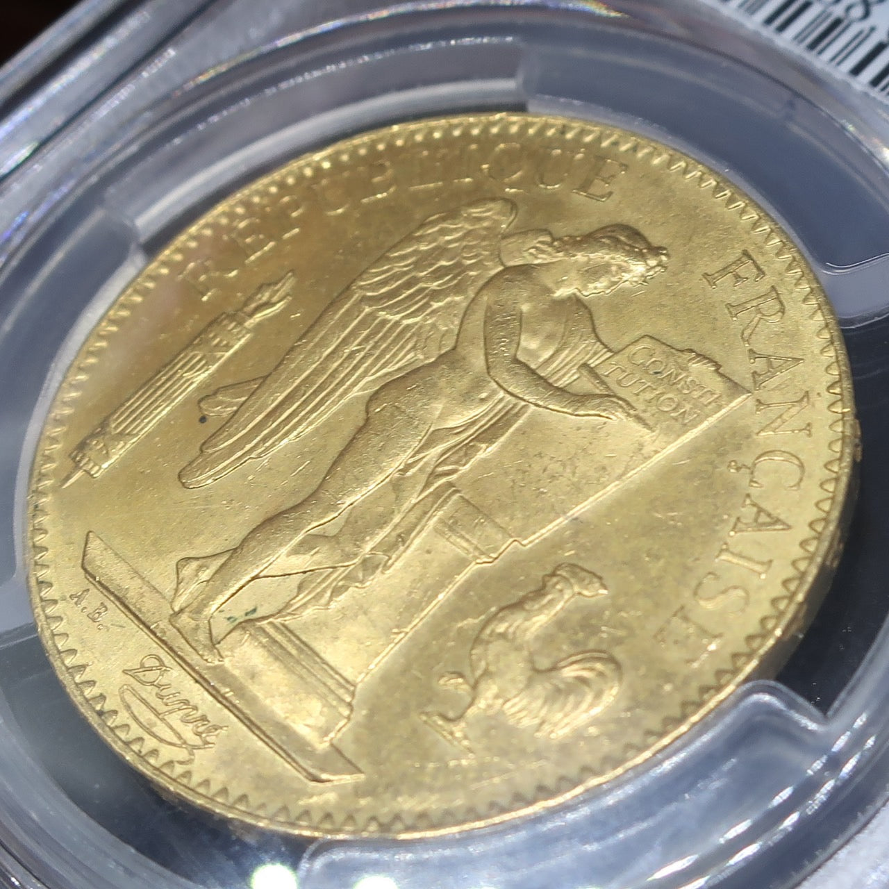 幸運を運ぶ守護天使】1886A フランス 100フラン金貨 エンジェル金貨 MS64 PCGS – CoinBlessing(コインブレッシング)