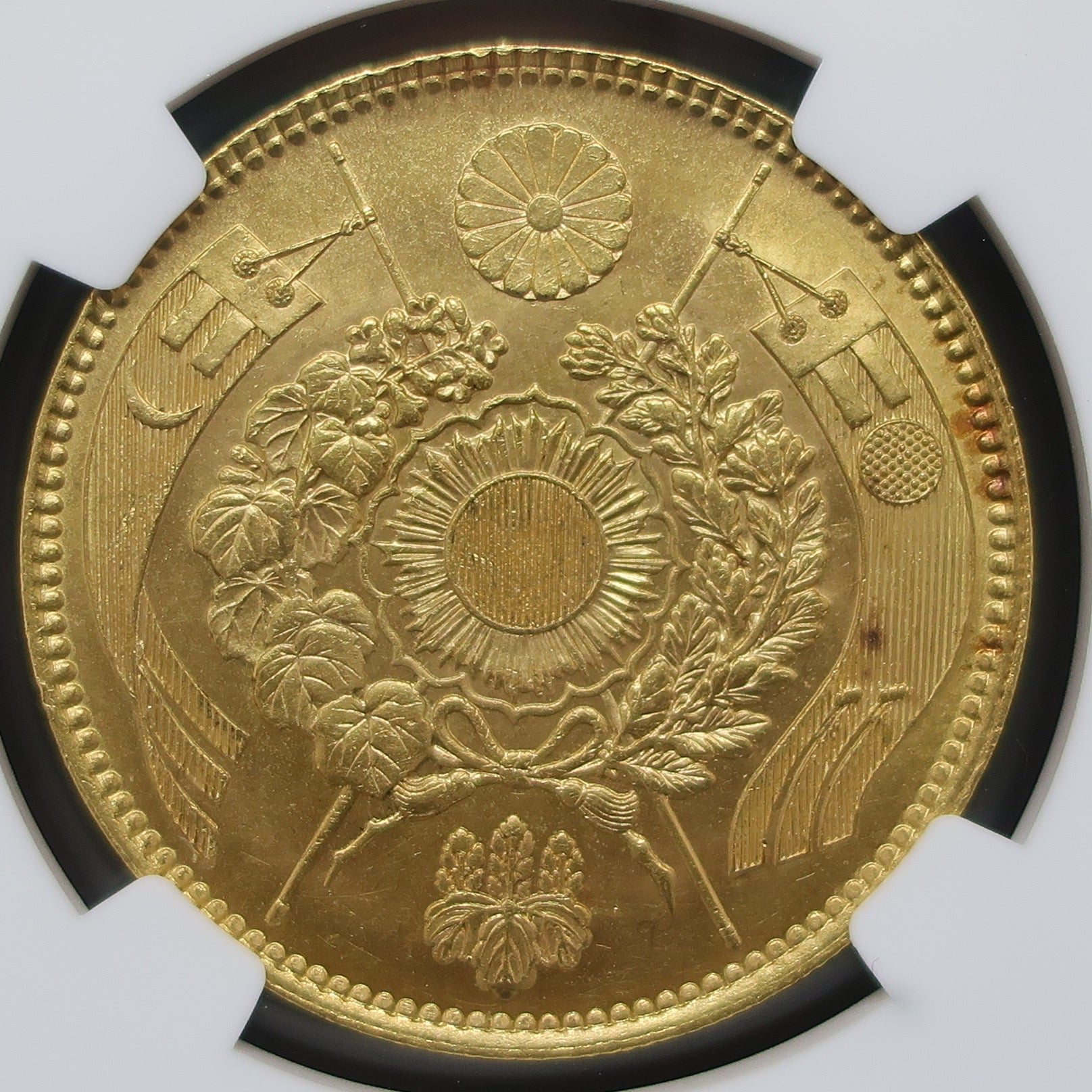 1870 明治3年 旧20円金貨 MS63 NGC鑑定済み - CoinBlessing(コインブレッシング)