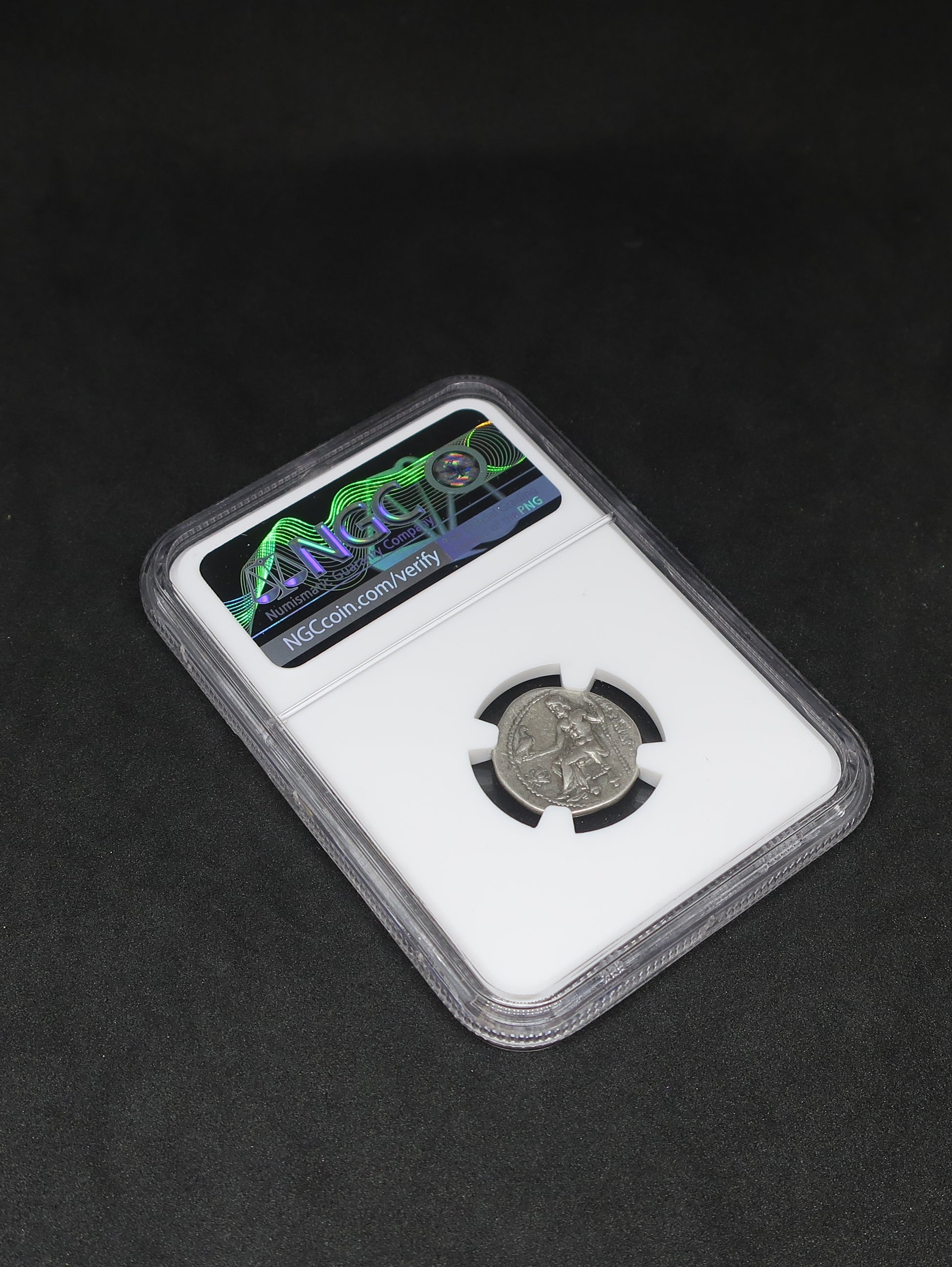 336-323 BC 古代マケドニア ドラクマ銀貨 アレキサンダー3世 ChVF4/5-4/5 NGC鑑定済み 画像9