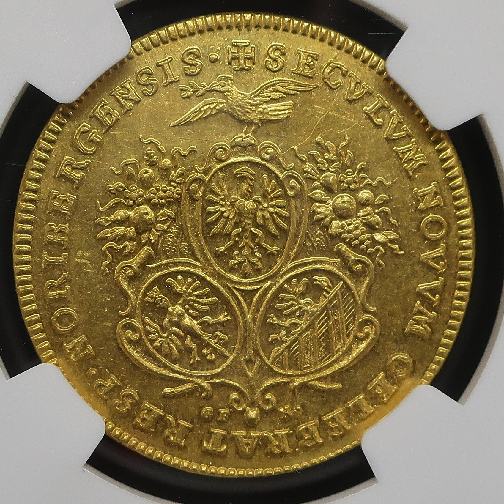 ラムダカット】1700 ドイツ ニュルンベルク 2ダカット金貨 神聖