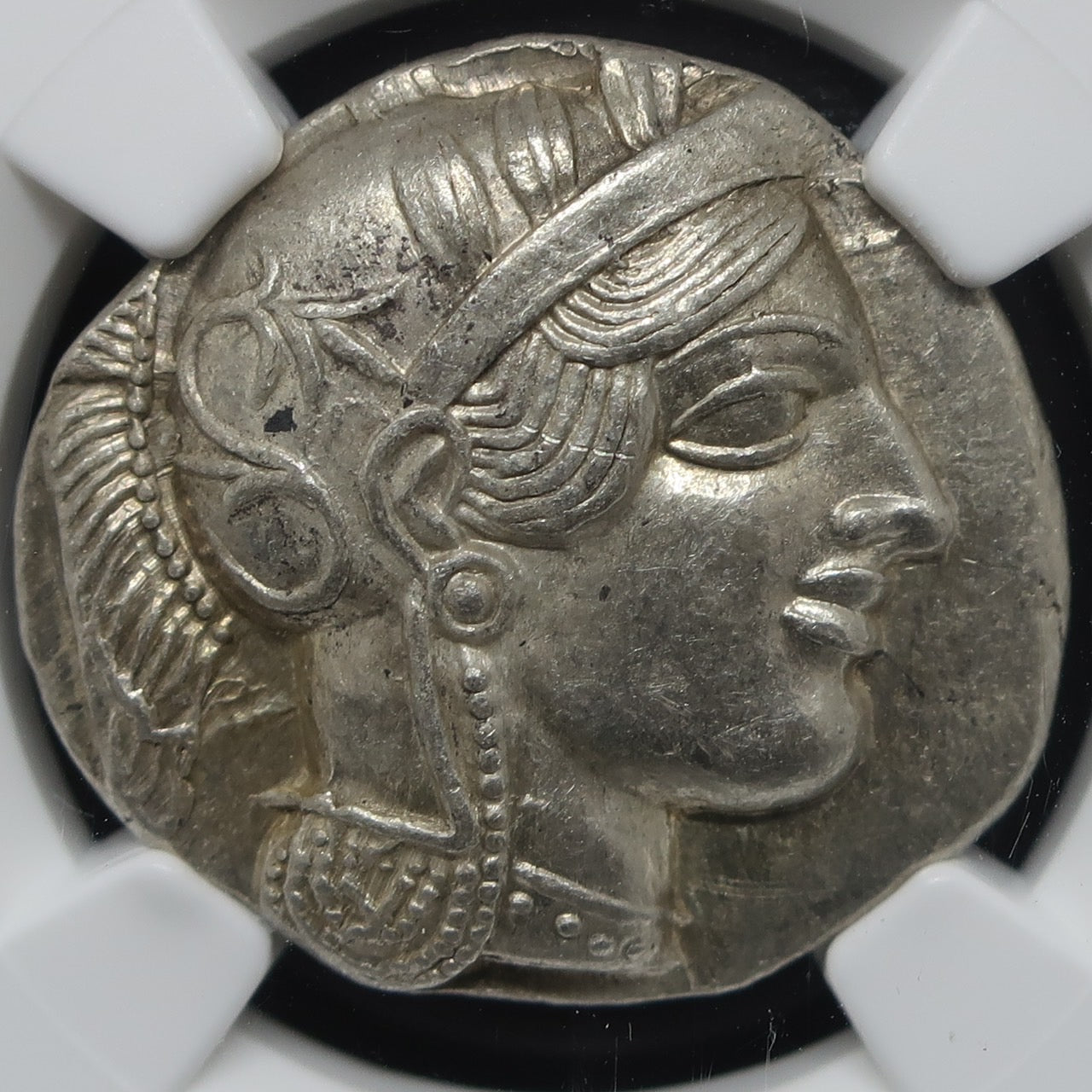 440-404 BC 古代ギリシャ アッティカ アテネ テトラドラクマ銀貨 MS5/5-4/5 NGC - CoinBlessing(コインブレッシング)