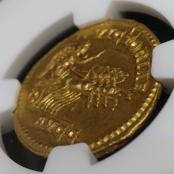 AD193-211 ローマ帝国 アウレウス金貨 セプティミウス セウェルス MS5 