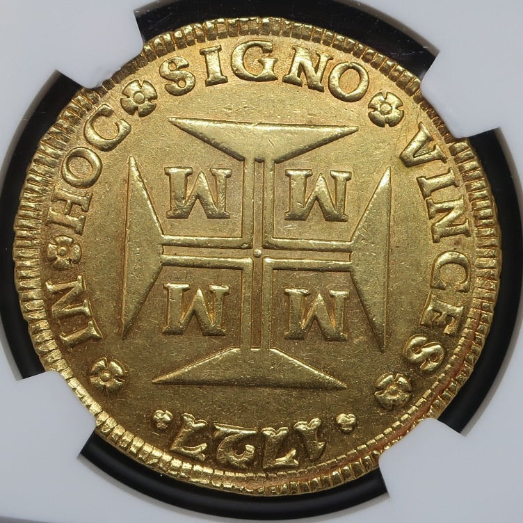 1727M ブラジル 20000レイス 超大型金貨 MS62 NGC - CoinBlessing