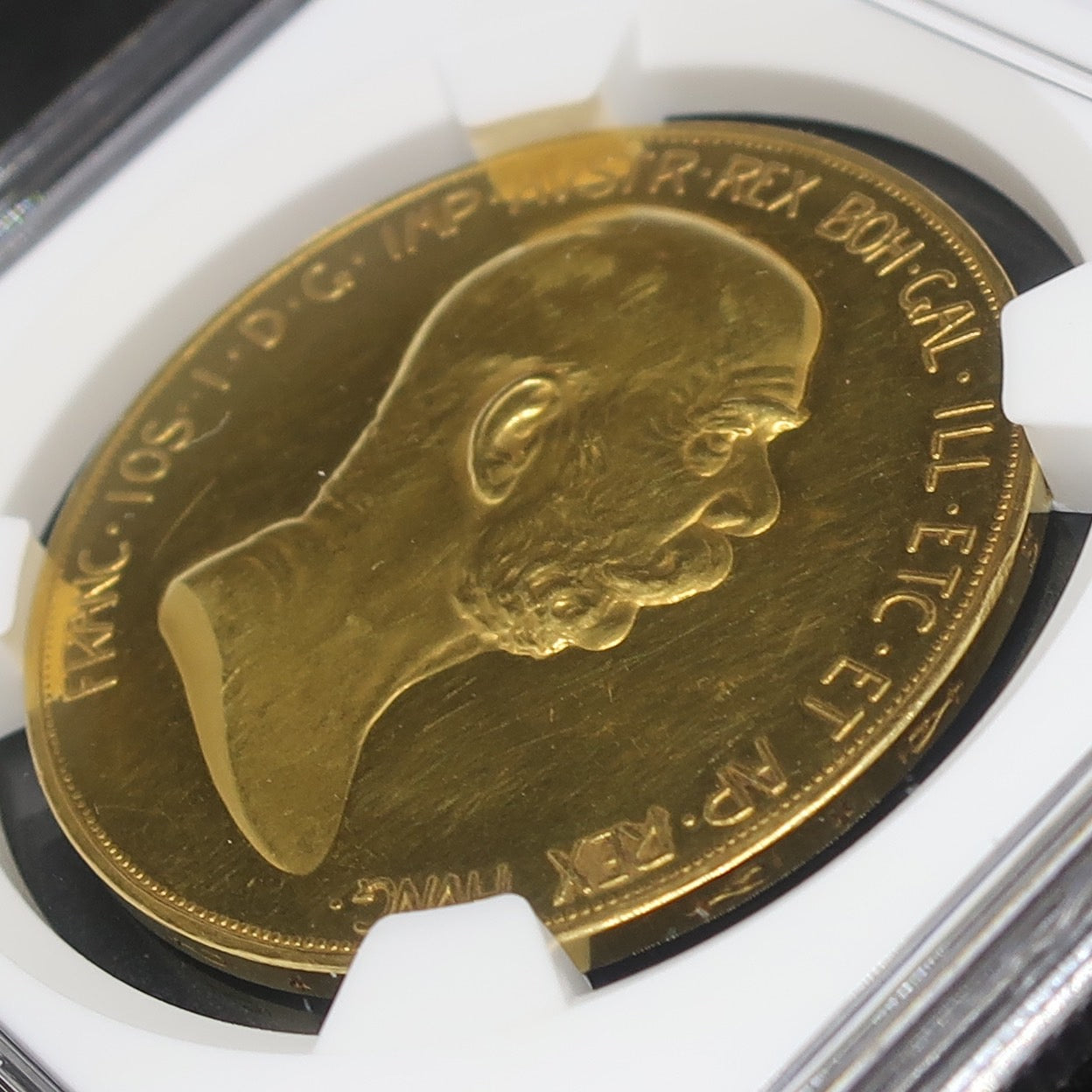 1908 オーストリア 100コロナ金貨 雲上の女神 フランツ・ヨーゼフ1世 60周年記念金貨 PF60 NGC –  CoinBlessing(コインブレッシング)