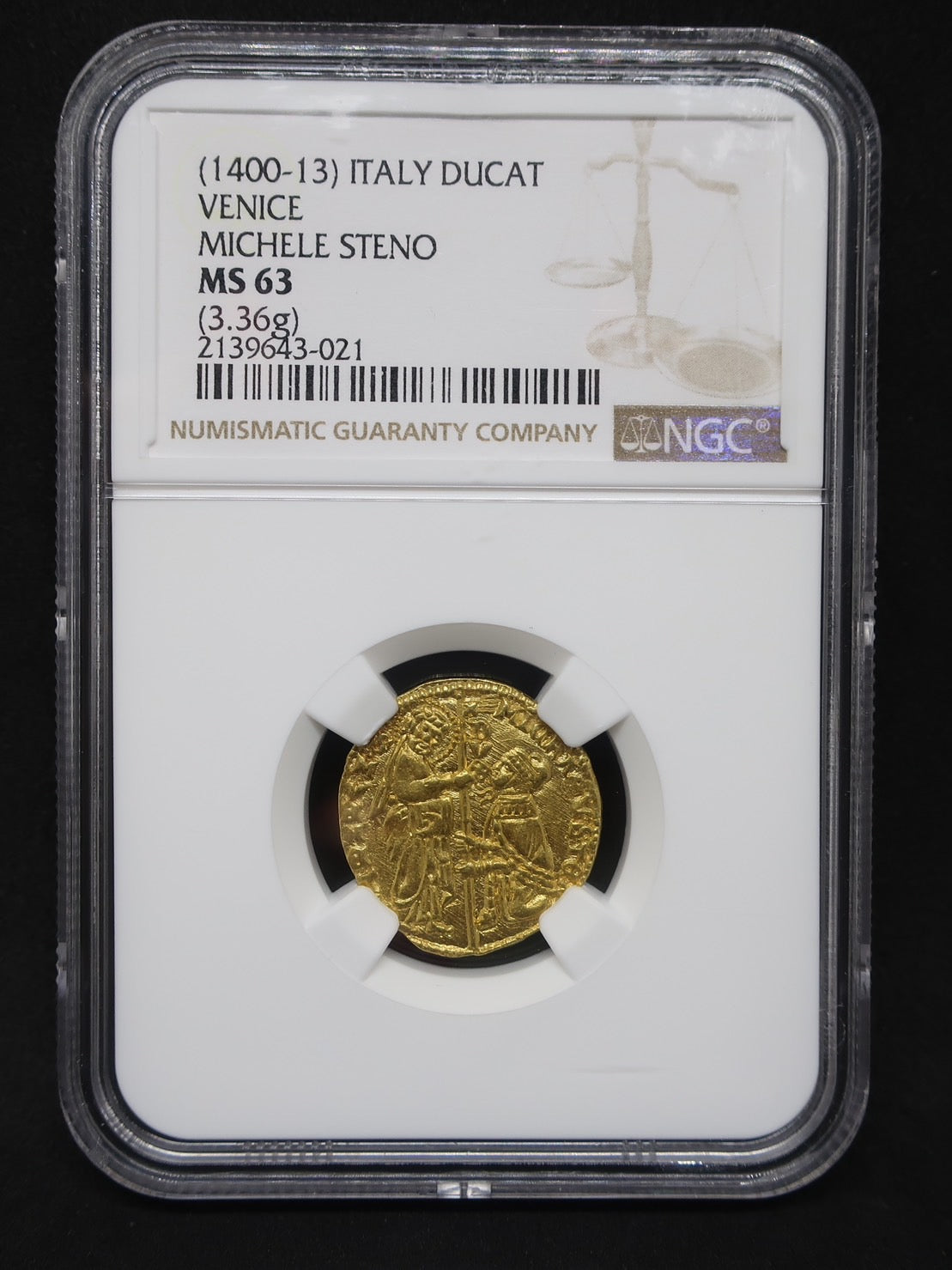 1400-1413 イタリア ダカット ヴェニス ミッチェル・ステノ MS63 NGC - CoinBlessing(コインブレッシング)