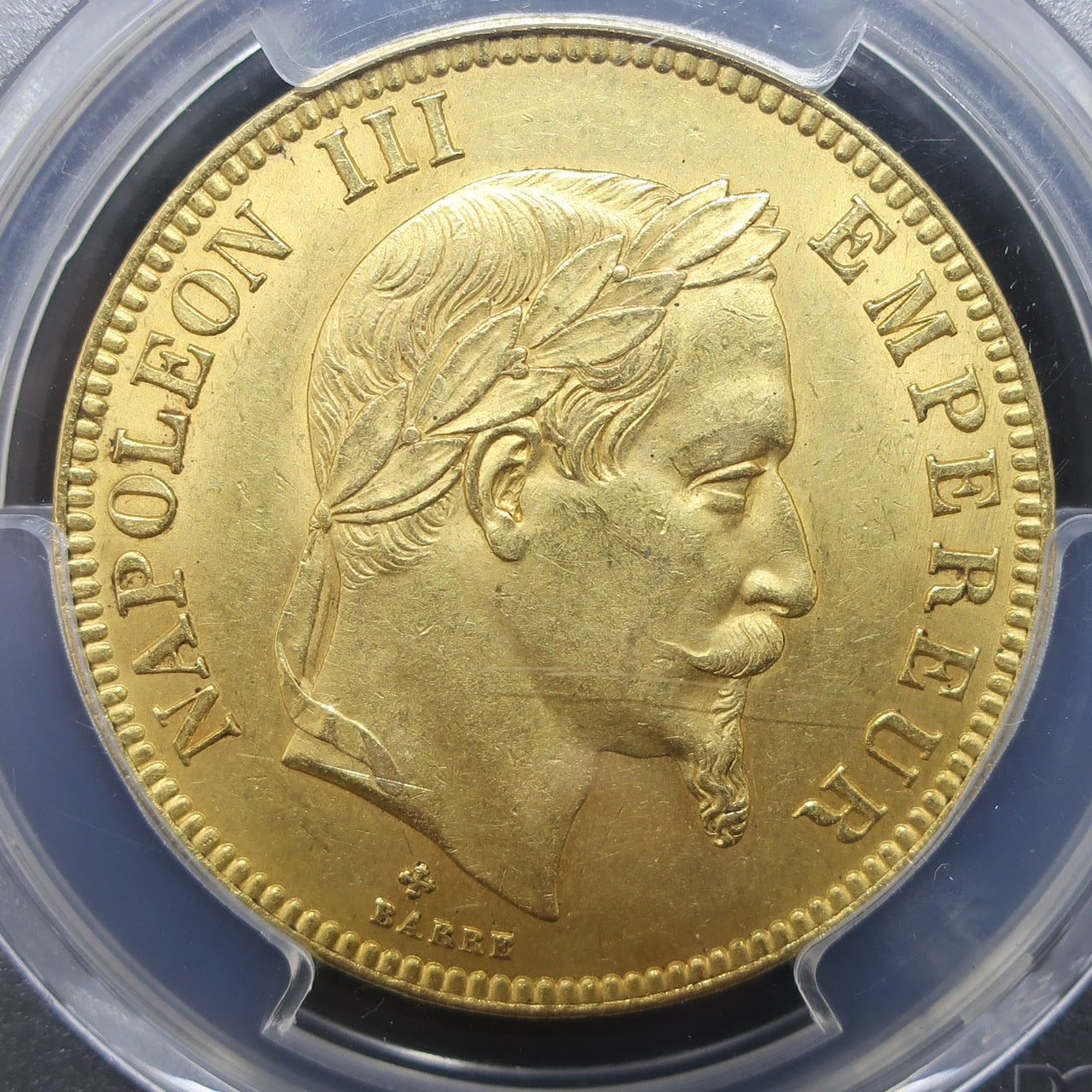 1869BB フランス 100フラン金貨 ナポレオン3世 MS62 NGC – CoinBlessing(コインブレッシング)