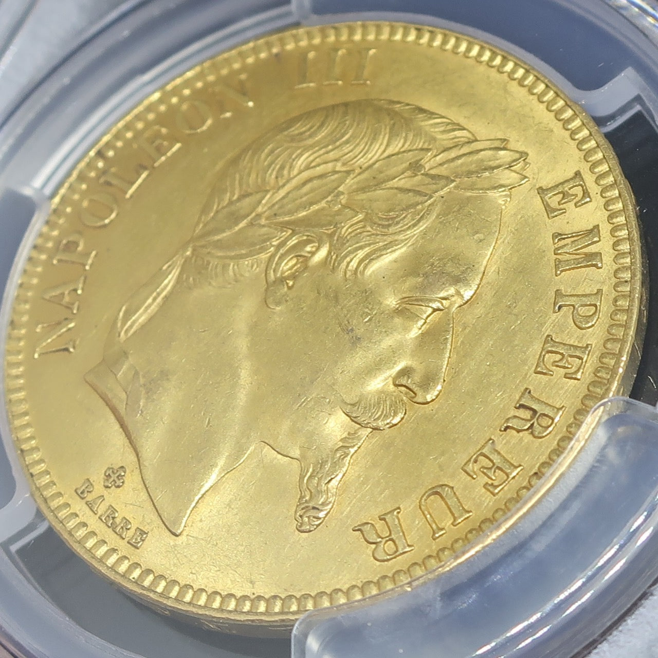 1869BB フランス 100フラン金貨 ナポレオン3世 MS62 NGC - CoinBlessing(コインブレッシング)