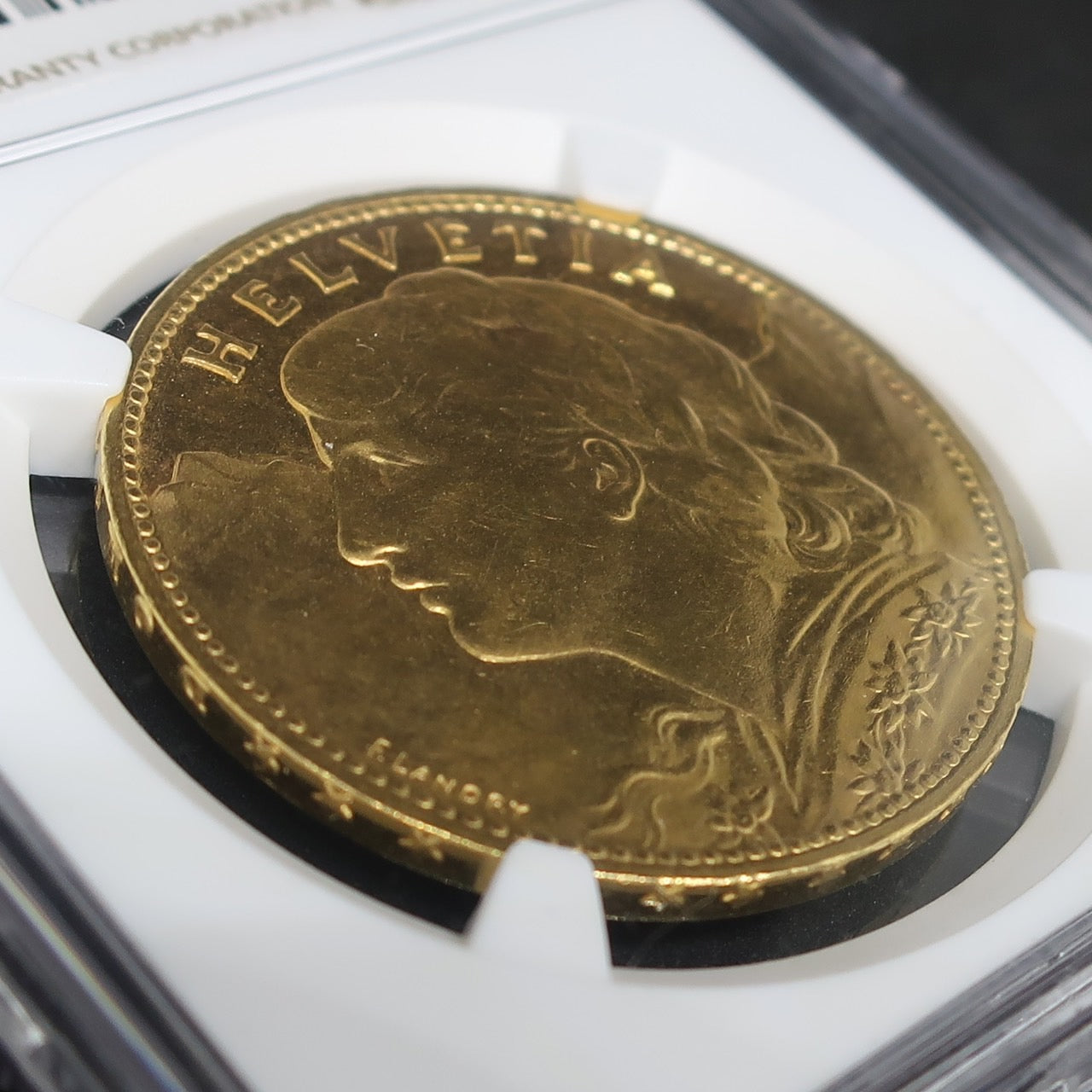 1925B スイス 100フラン金貨 ブレネリ MS63 NGC – CoinBlessing(コインブレッシング)