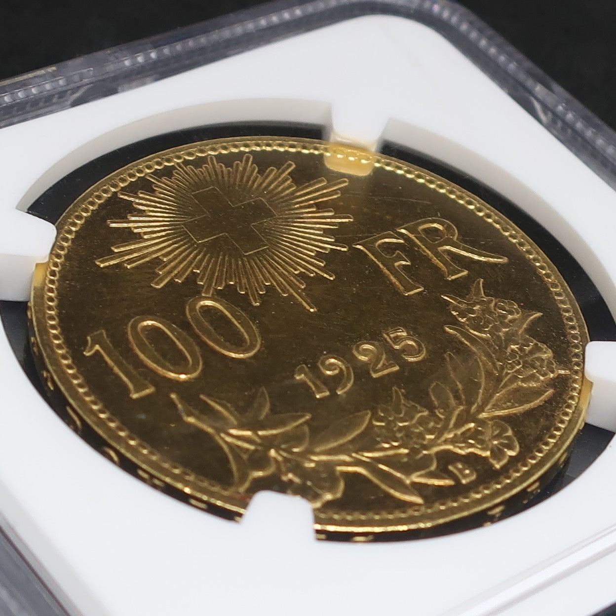 1925B スイス 100フラン金貨 ブレネリ MS63 NGC – CoinBlessing(コインブレッシング)