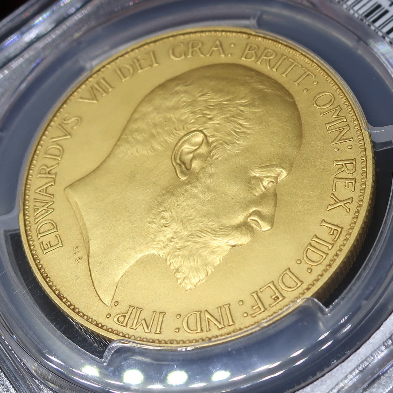 1902 イギリス 5ポンド金貨 エドワード7世 PF62 MATTE PCGS